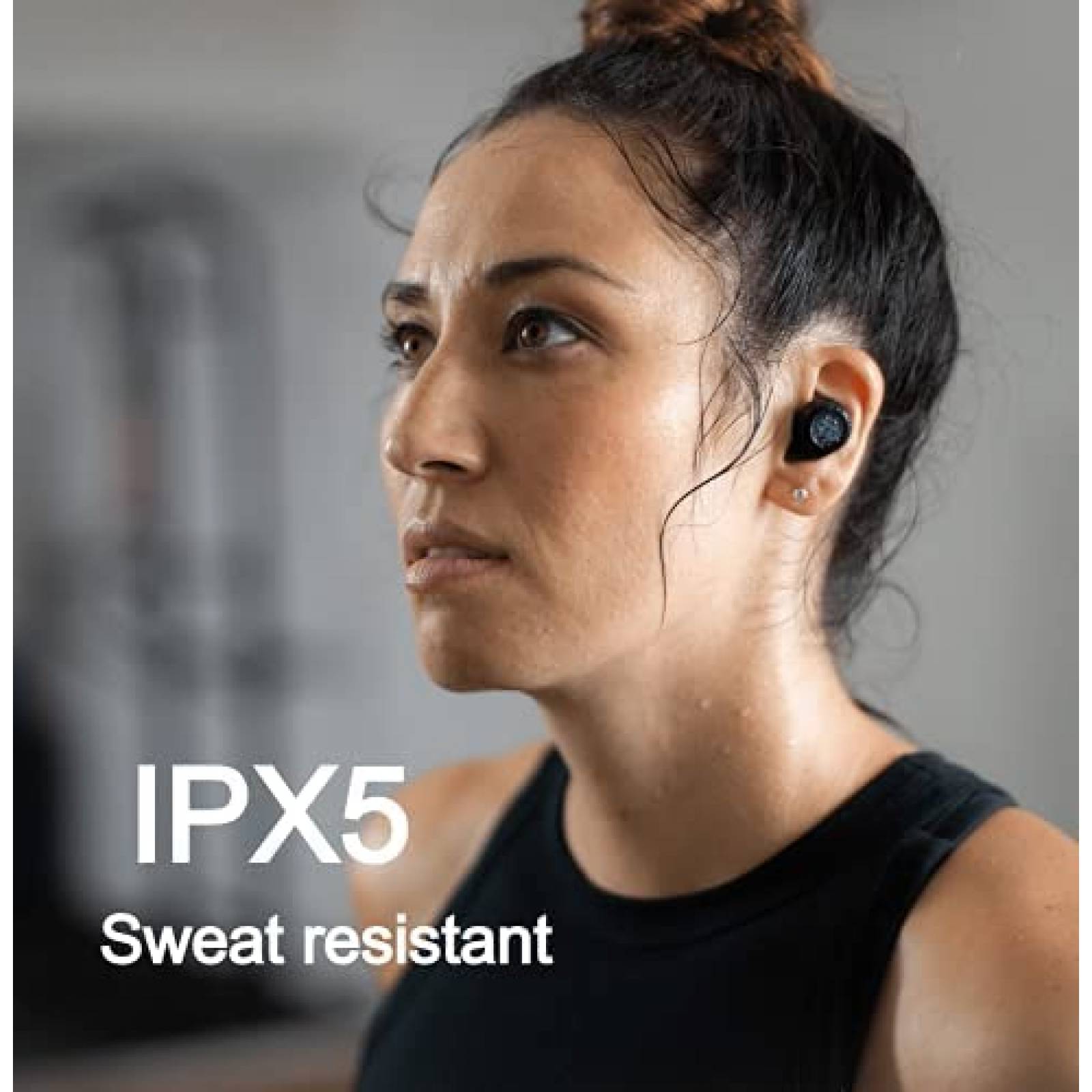 Audifonos inalambricos WYZE contra agua IPX7 -Negro