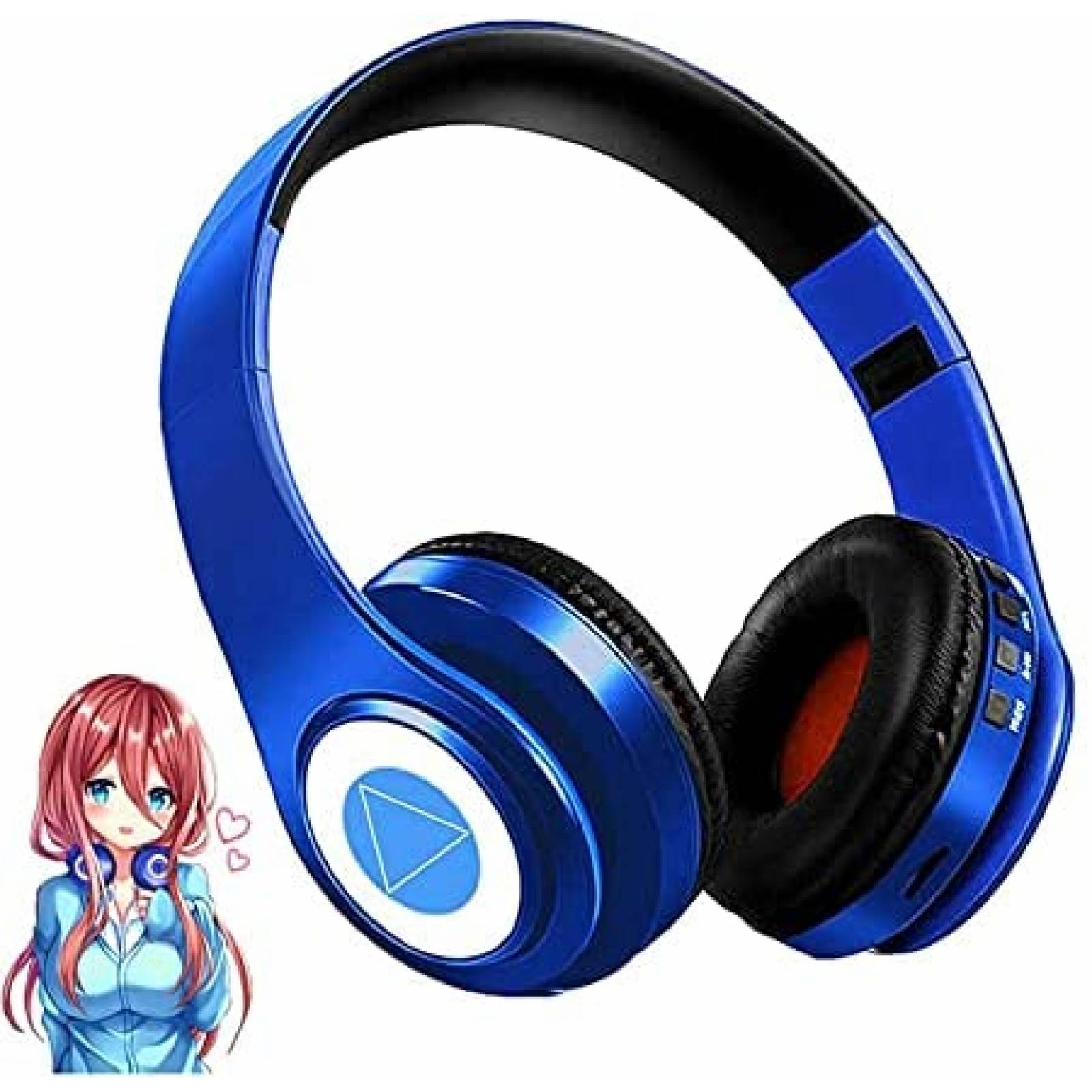 Audifonos Inalambricos YTDTKJ Miku Nakano Plegables -Azul
