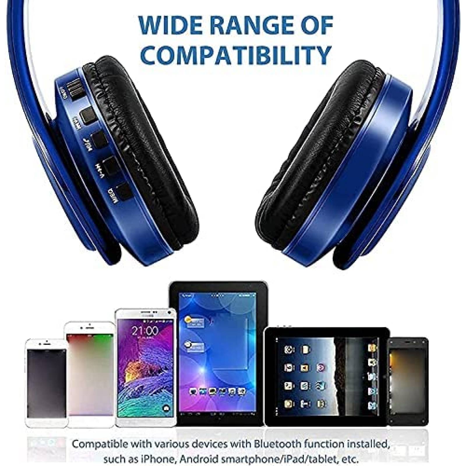 Audifonos Inalambricos YTDTKJ Miku Nakano Plegables -Azul