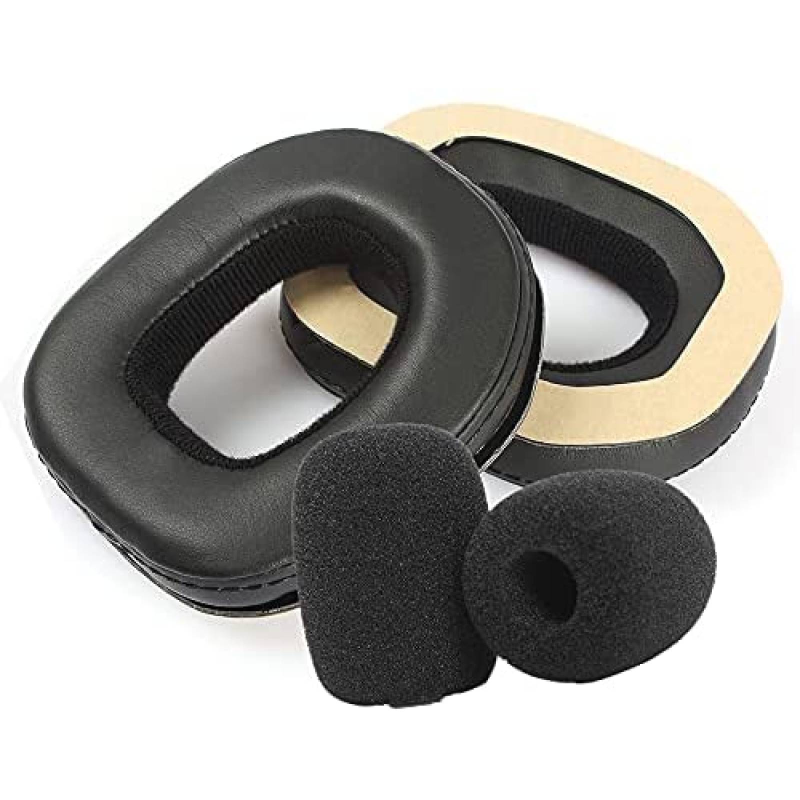 Almohadillas de Oido y Mic. YunYiYi para Astro A40 TR -Negro