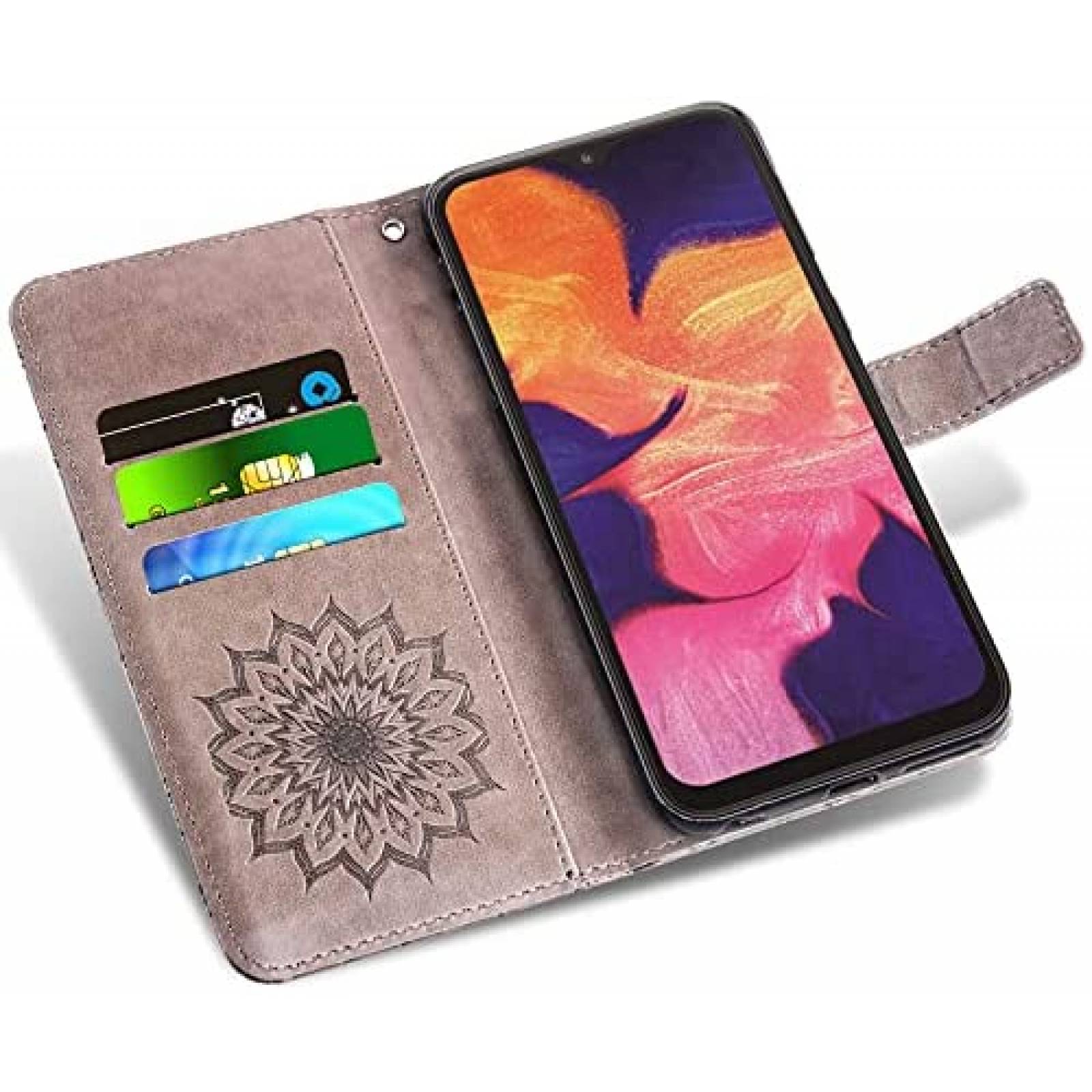Paquete Funda Flip para Celular Asuwish Samsung Galaxy A10S