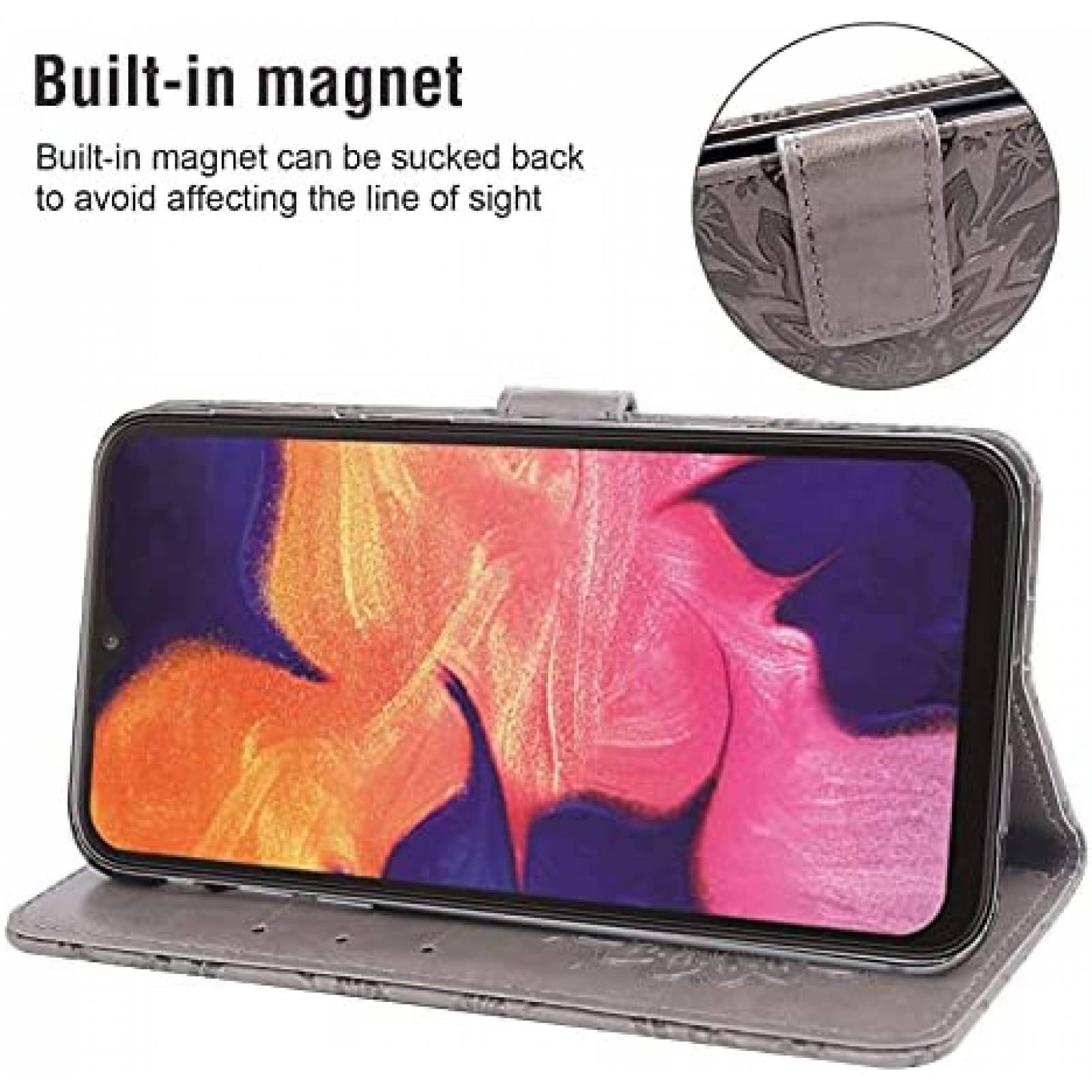 Paquete Funda Flip para Celular Asuwish Samsung Galaxy A10S