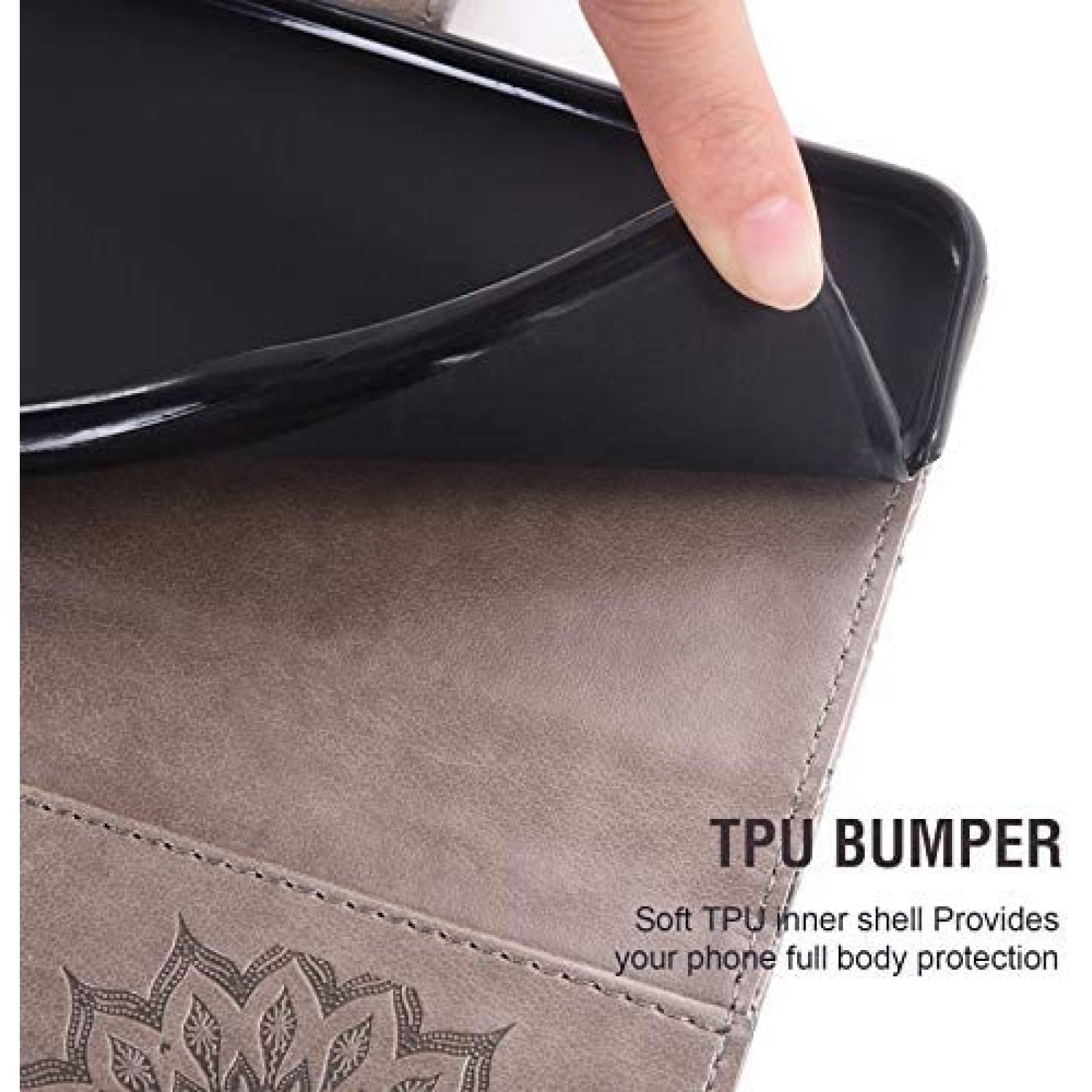 Paquete Funda Flip para Celular Asuwish Samsung Galaxy A10S