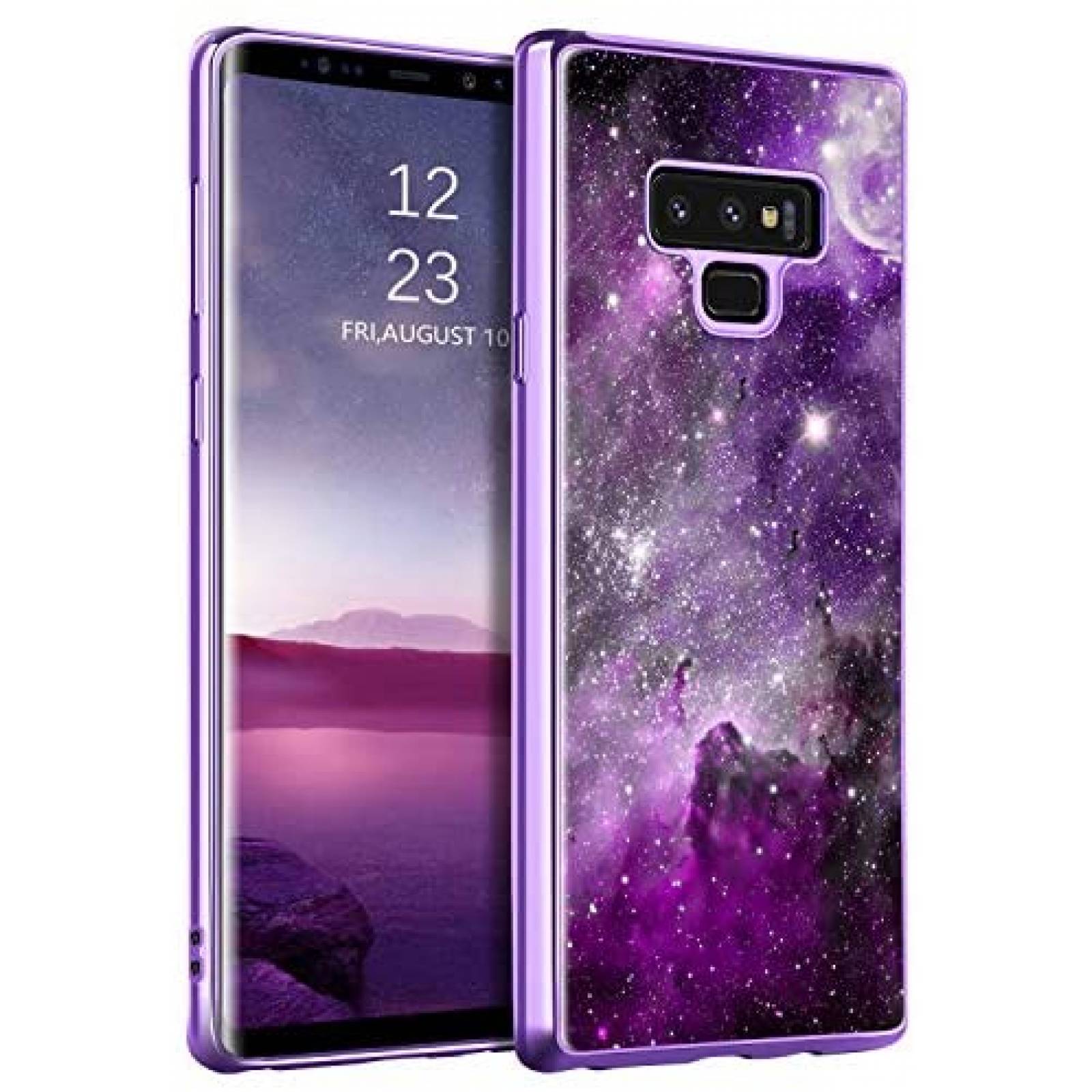 Funda Basica BENTOBEN para Samsung Galaxy Note 9 -Morado