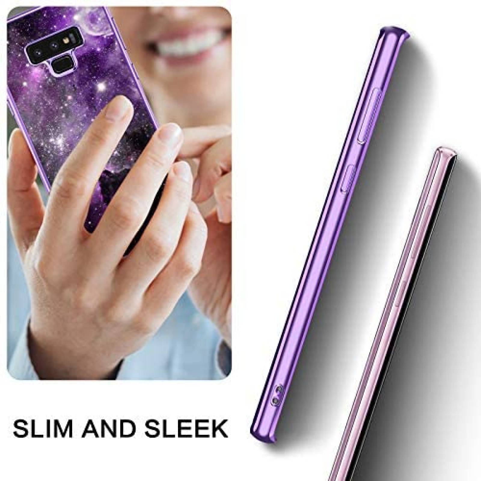 Funda Basica BENTOBEN para Samsung Galaxy Note 9 -Morado