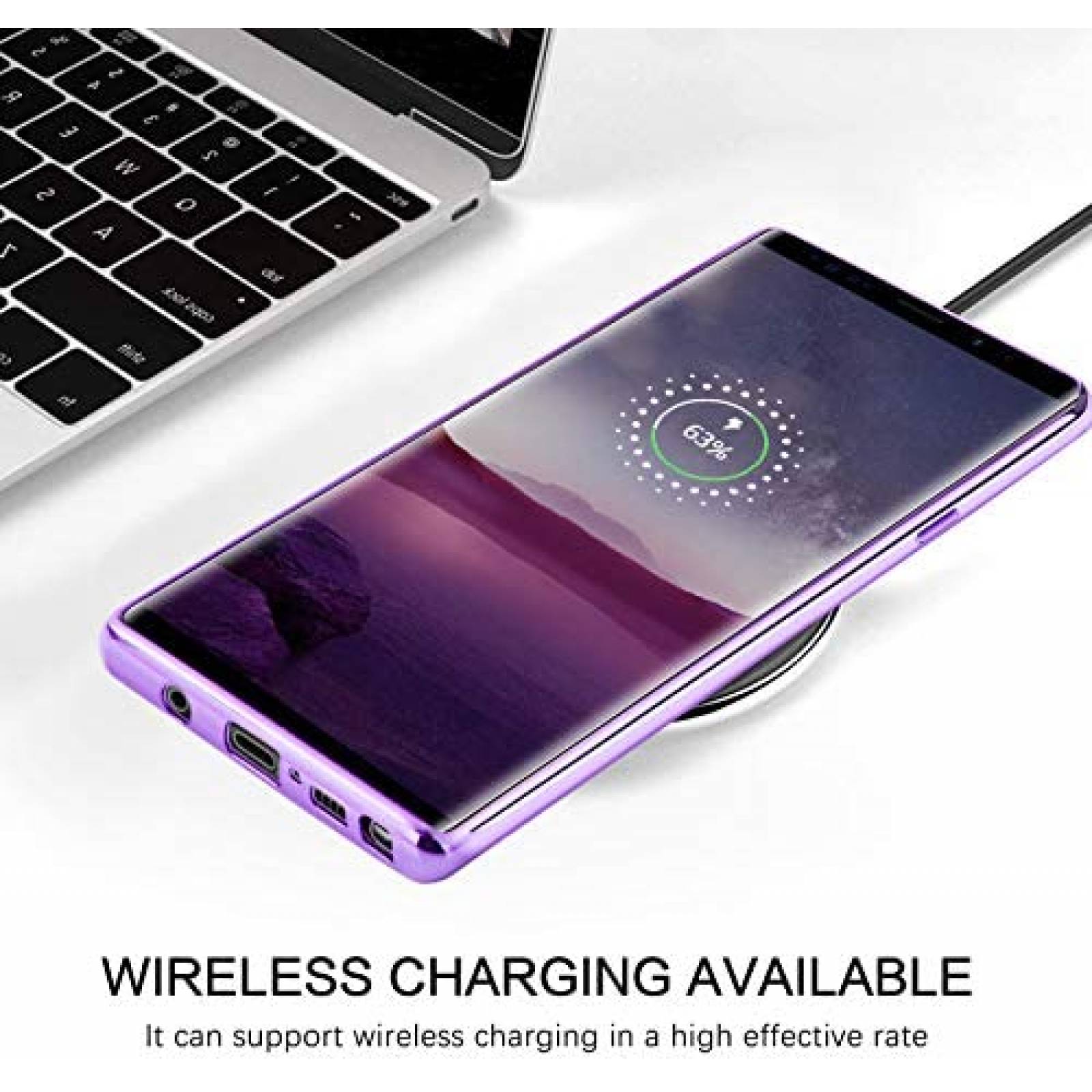 Funda Basica BENTOBEN para Samsung Galaxy Note 9 -Morado