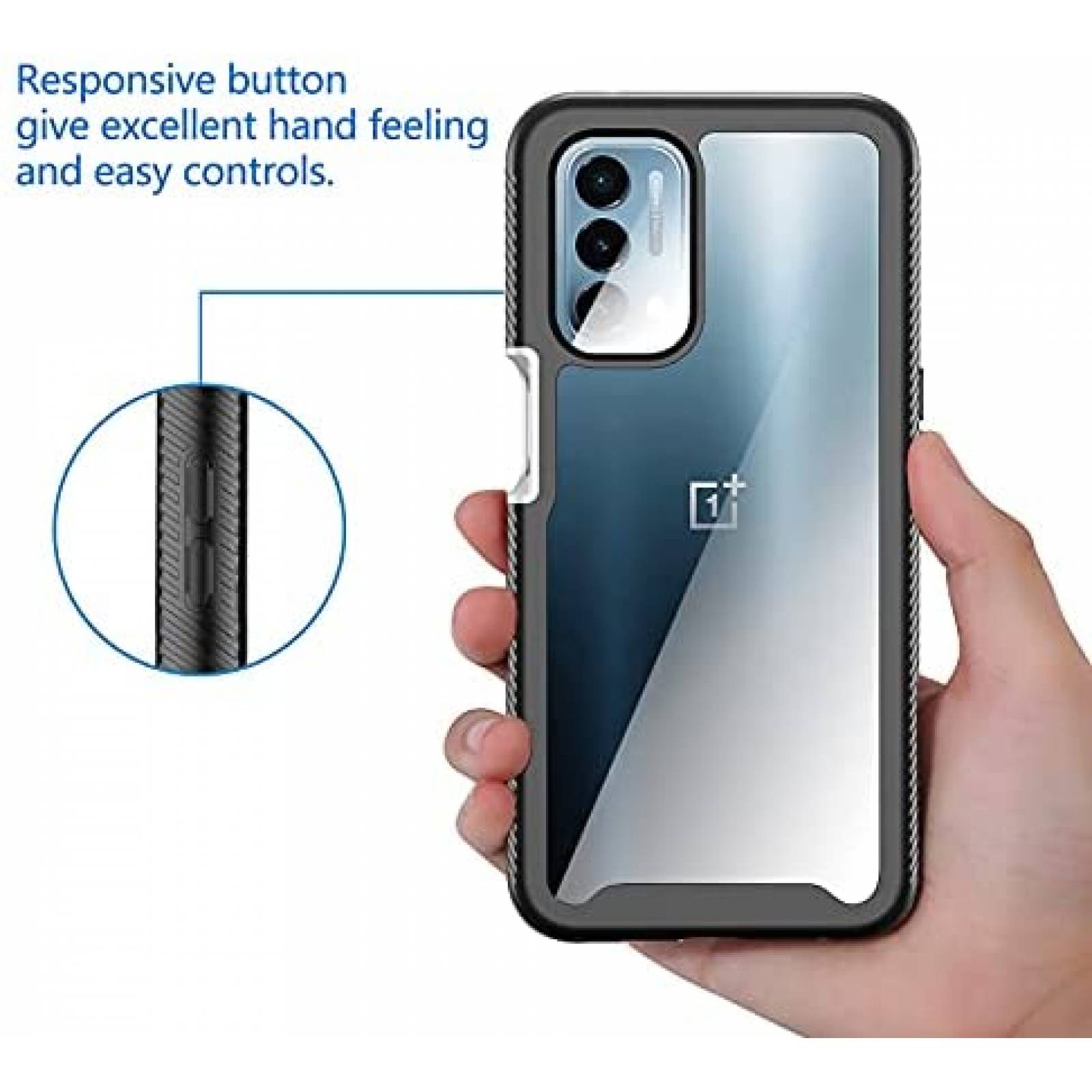 Funda BESINPO para Oneplus Nord N200 5g -Transparente