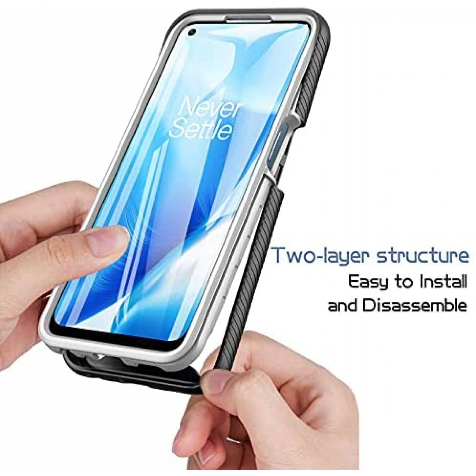 Funda BESINPO para Oneplus Nord N200 5g -Transparente