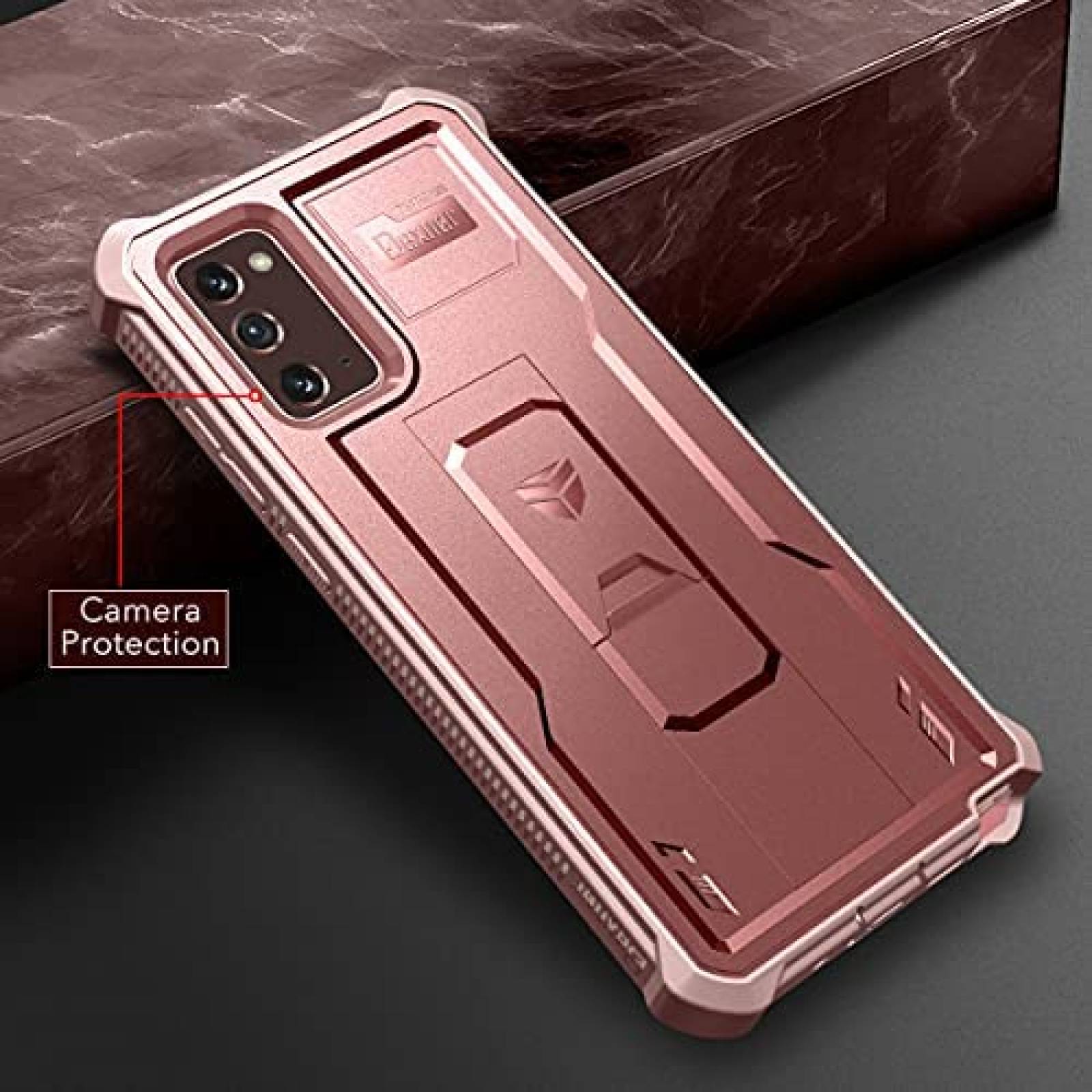 Funda Basica Dexnor para Samsung Galaxy Note 20 5G -Rosa