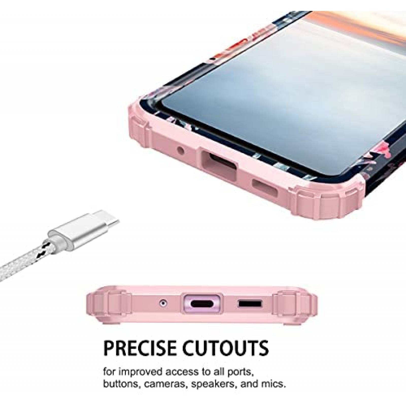 Funda Hekodonk para Galaxy S20 FE resistente a golpes -Azul