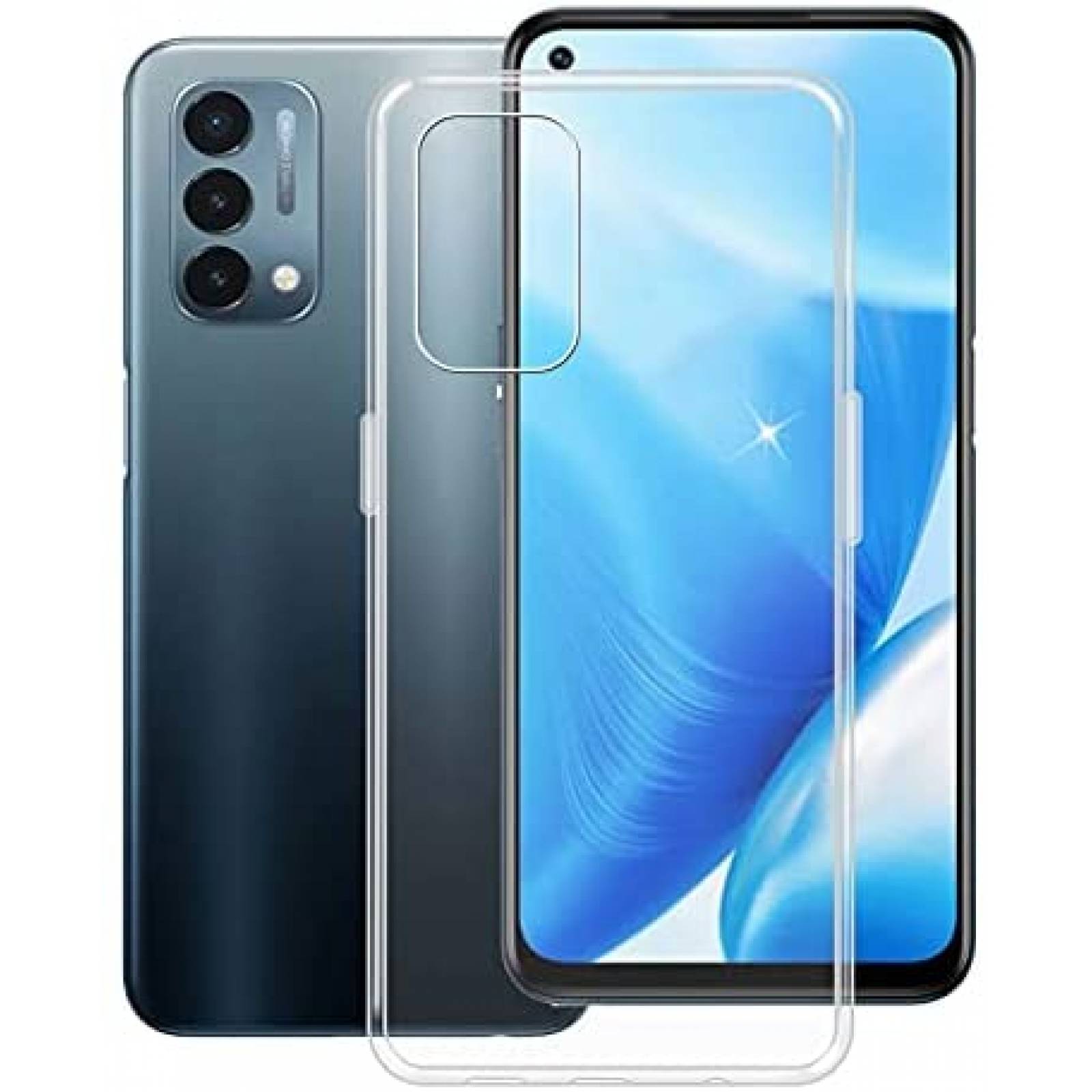 Funda HHUAN para OnePlus Nord N200 5G -Transparente