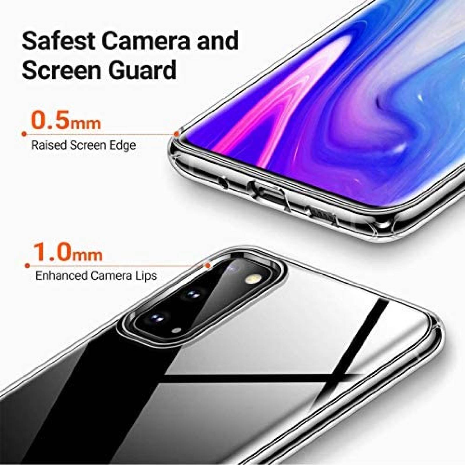 Funda HHUAN para OnePlus Nord N200 5G -Transparente
