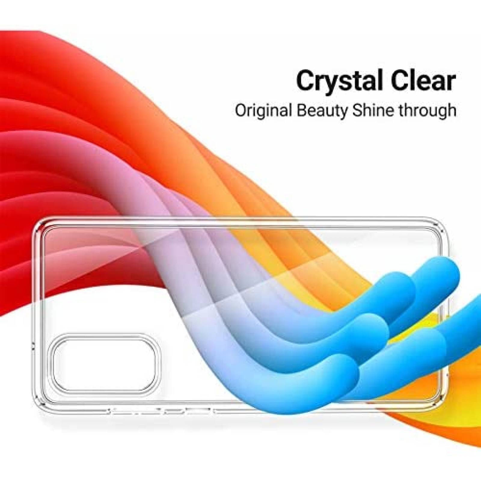 Funda HHUAN para OnePlus Nord N200 5G -Transparente