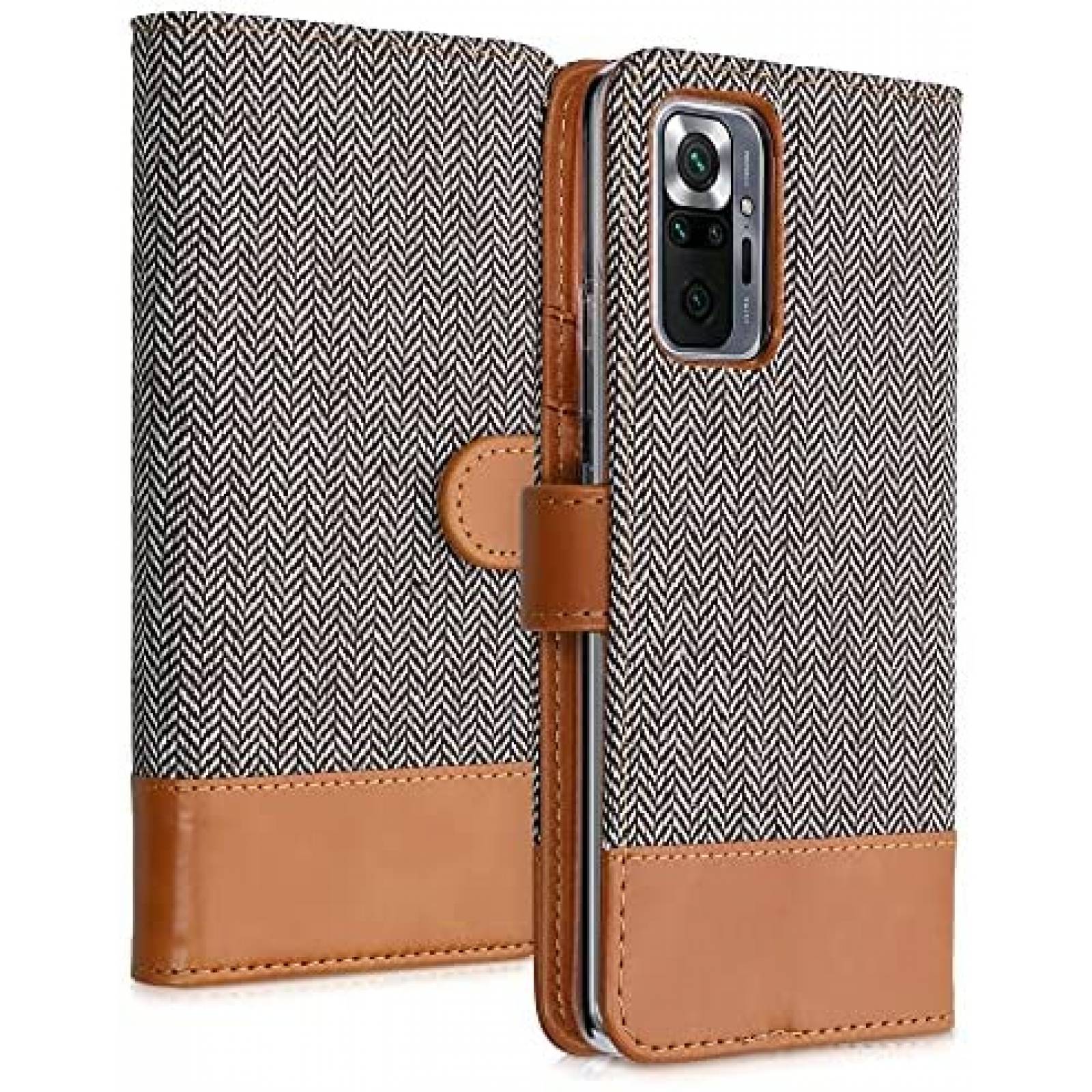 Funda kwmobile para Xiaomi Redmi Note 10 Pro tipo cartera