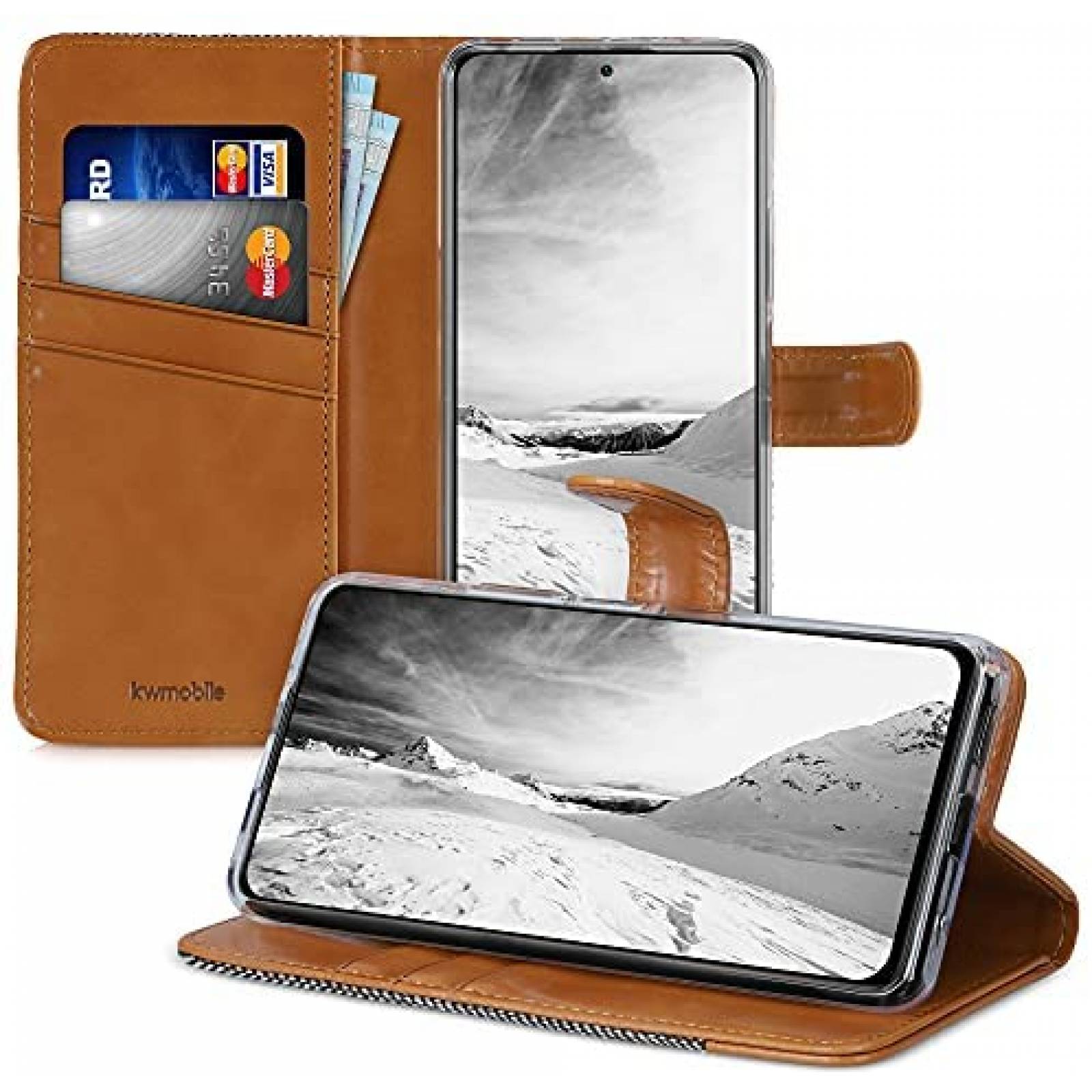 Funda kwmobile para Xiaomi Redmi Note 10 Pro tipo cartera