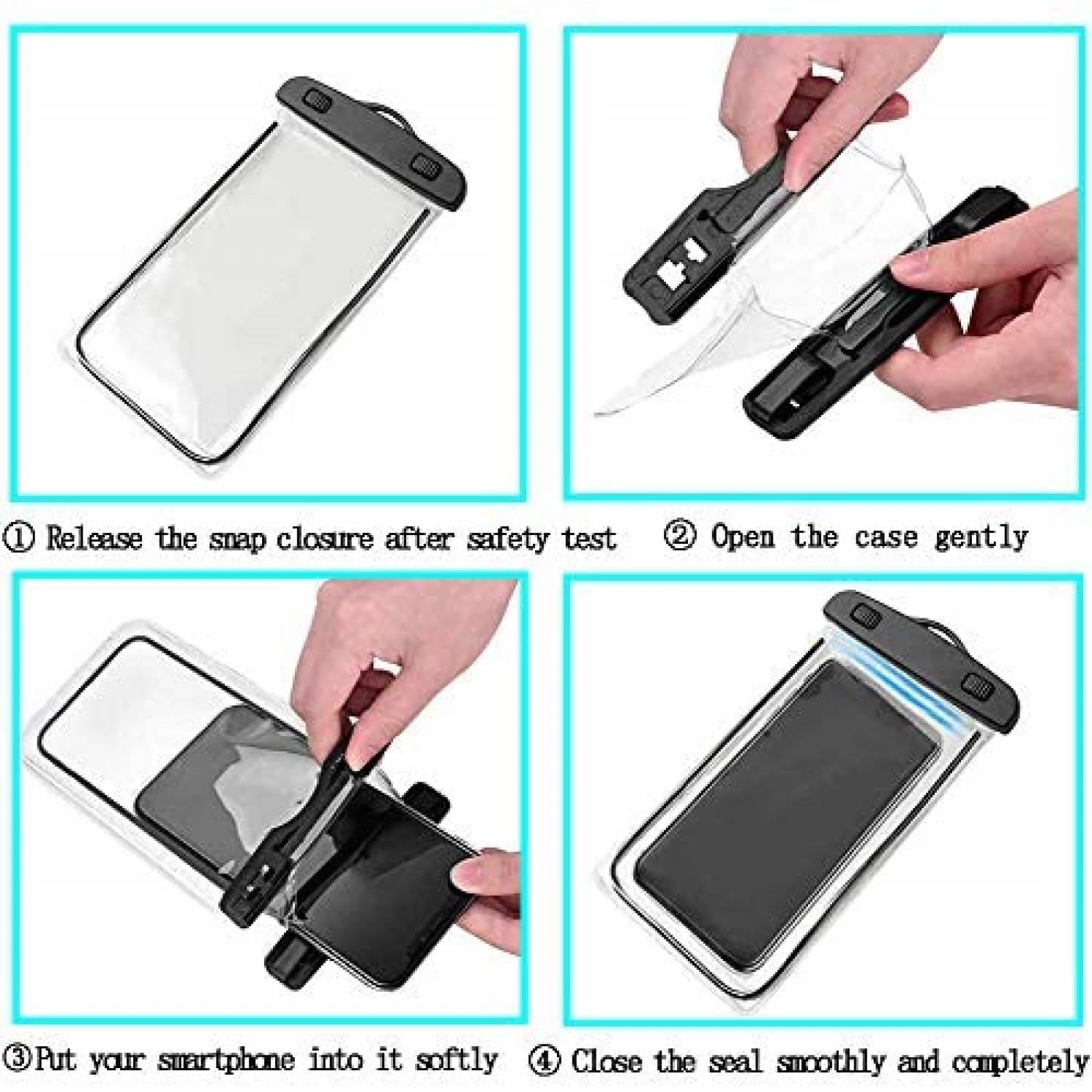 Bolsa Impermeable MSERICH para Celular Universal de 7''