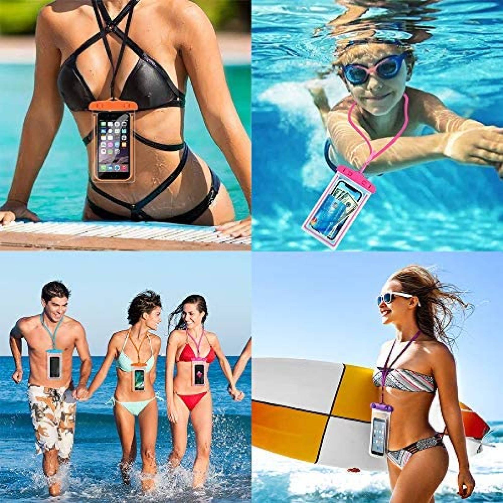 Bolsa Impermeable MSERICH para Celular Universal de 7''