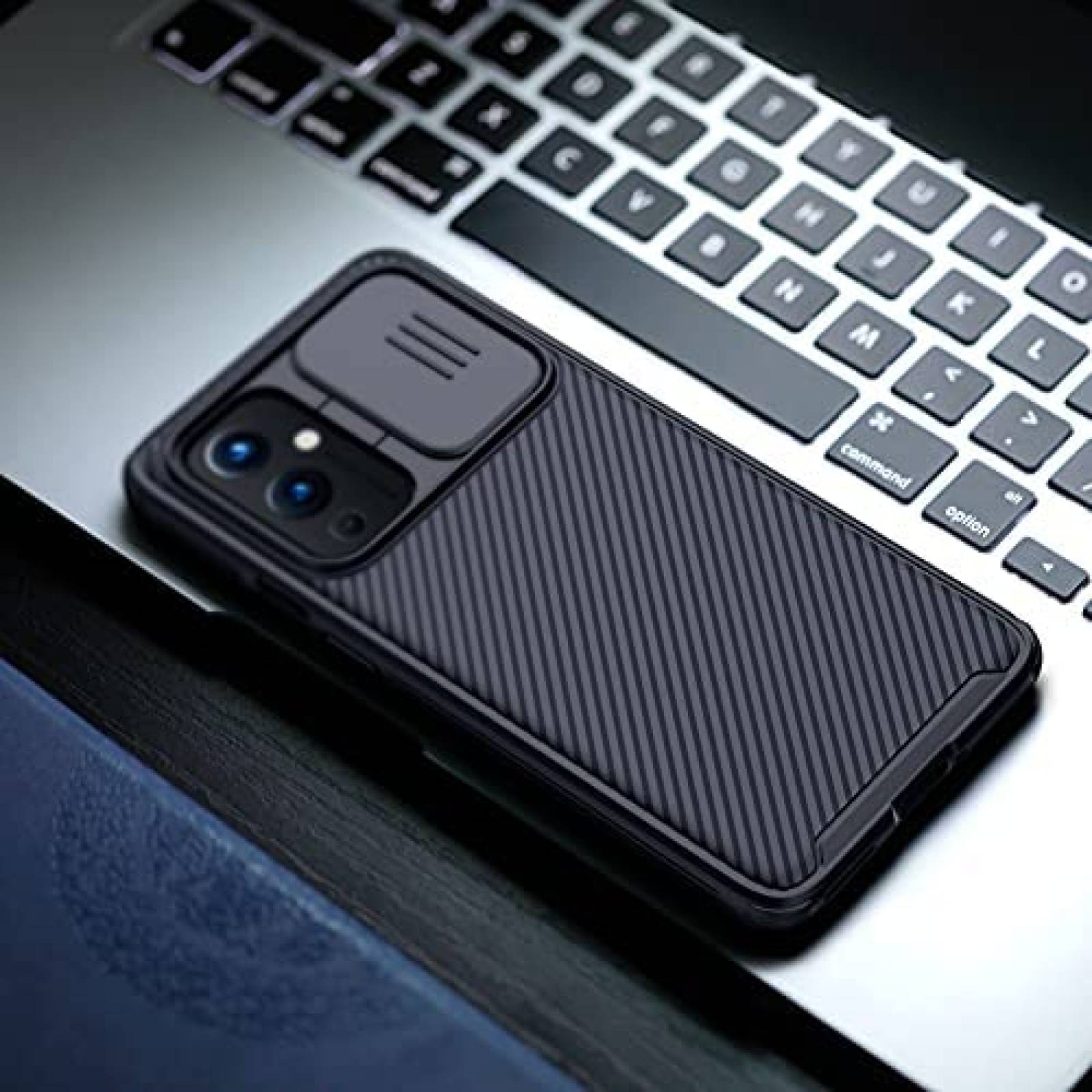 Funda para Celular Nillkin OnePlus 9 Pro c/Tapa para Camara
