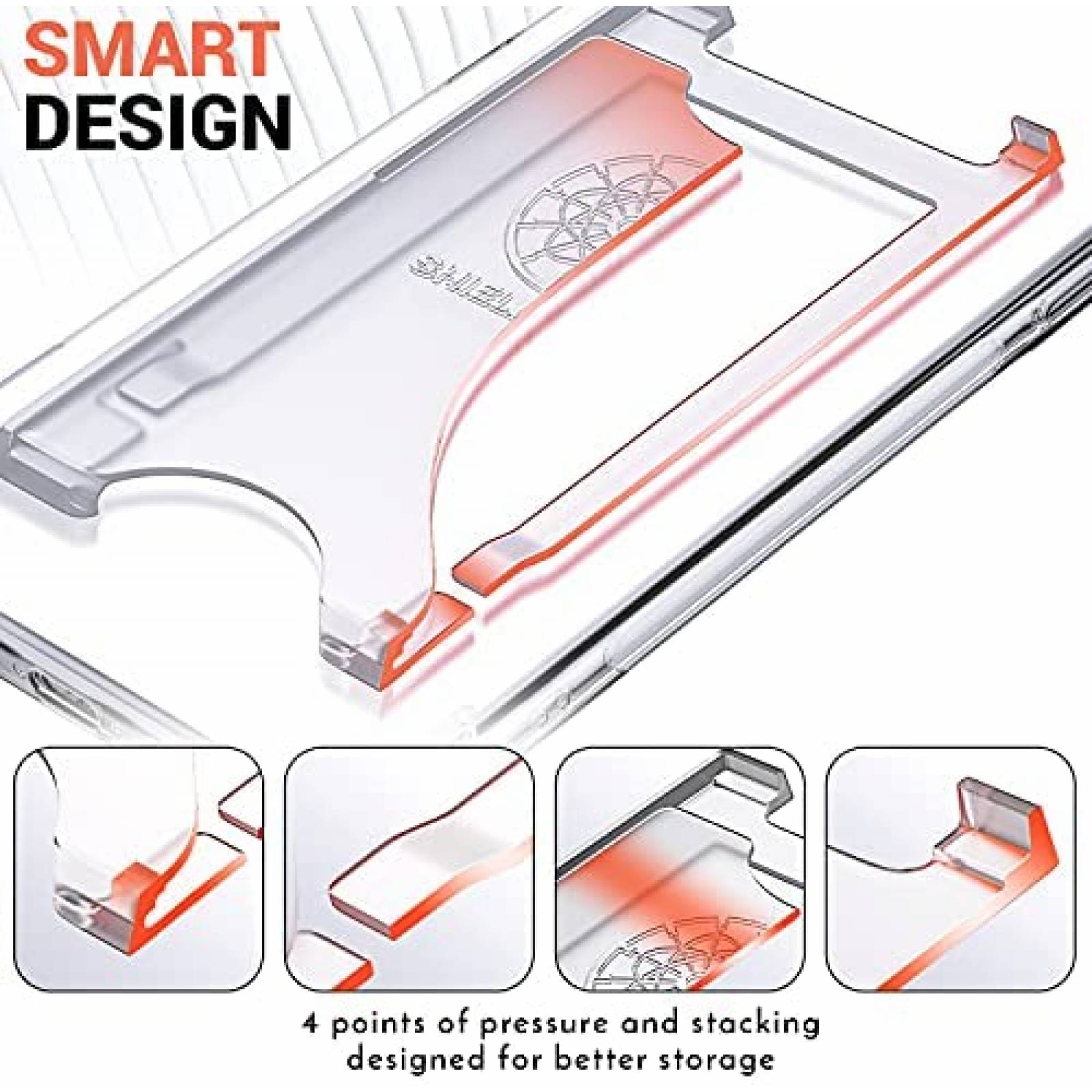 Funda con Anillo Shields Up para Galaxy S10E -Transparente