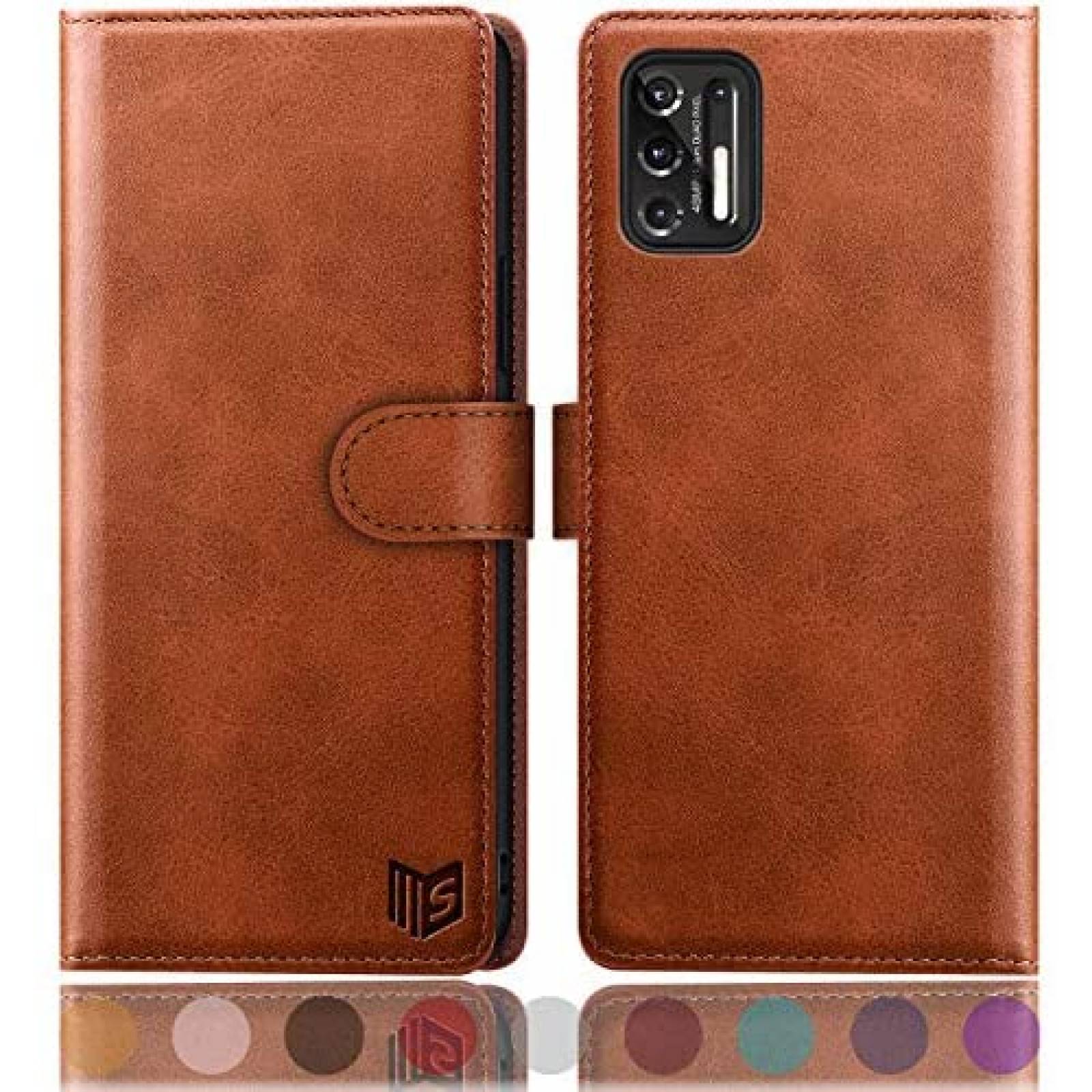 Funda SUANPOT Compatible Con Moto G Stylus 2021 -Negro
