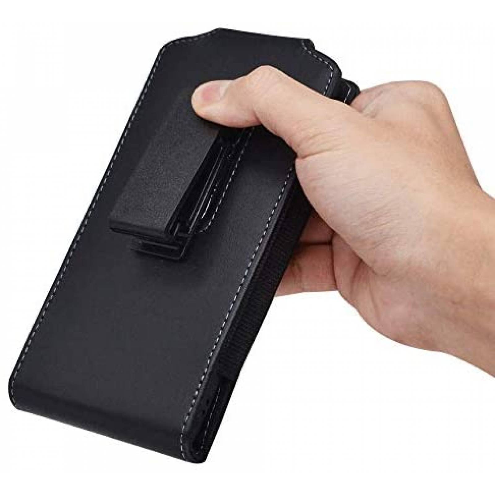 Funda Clip-On YHENCY para Galaxy S21 S20 Ultra Note -Negro