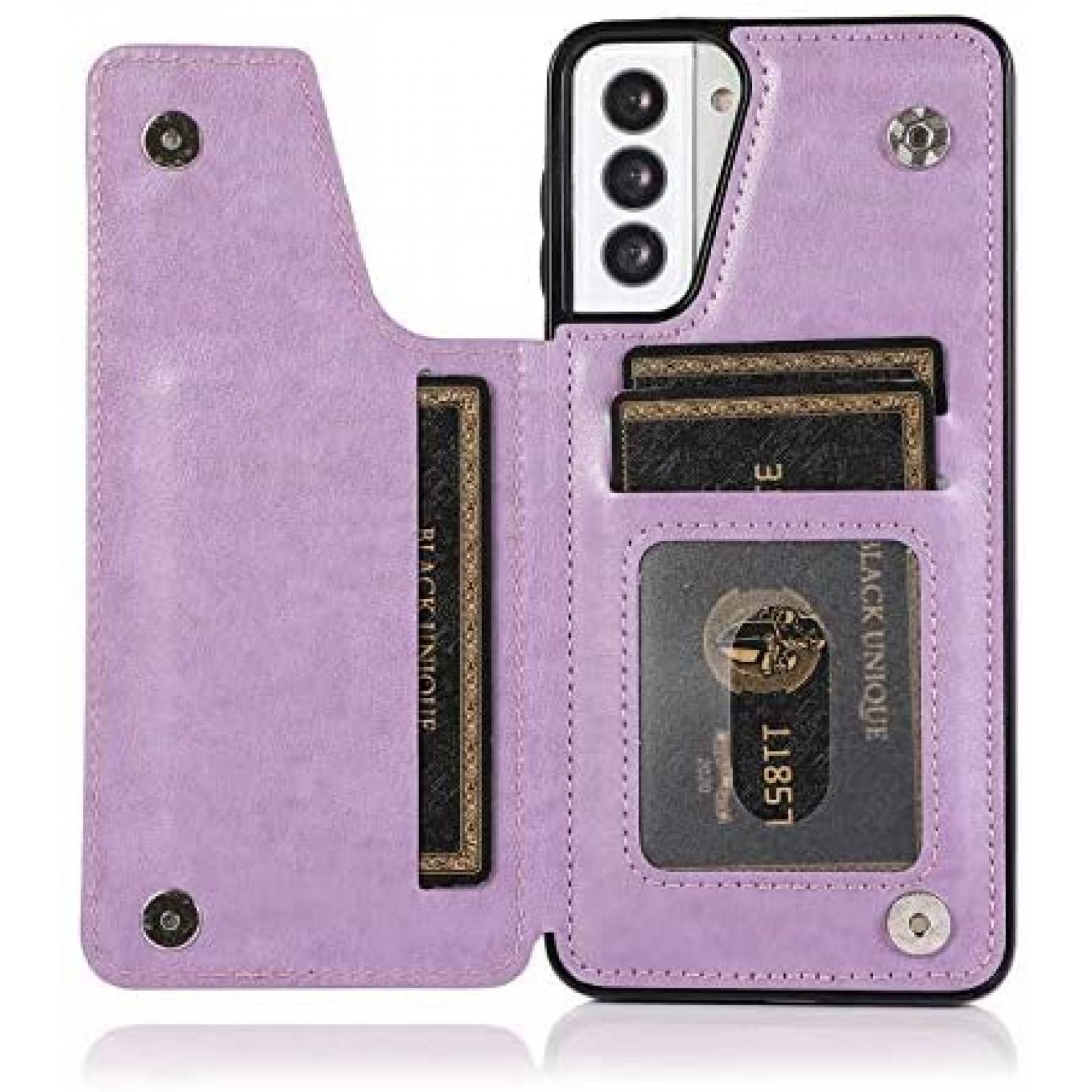 Funda Asuwish Compatible Con Galaxy S21 Plus -Morado
