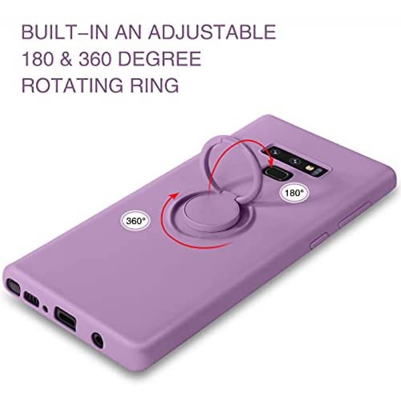 Funda BENTOBEN Compatible Con Galaxy Note 9 6.4'' -Morado