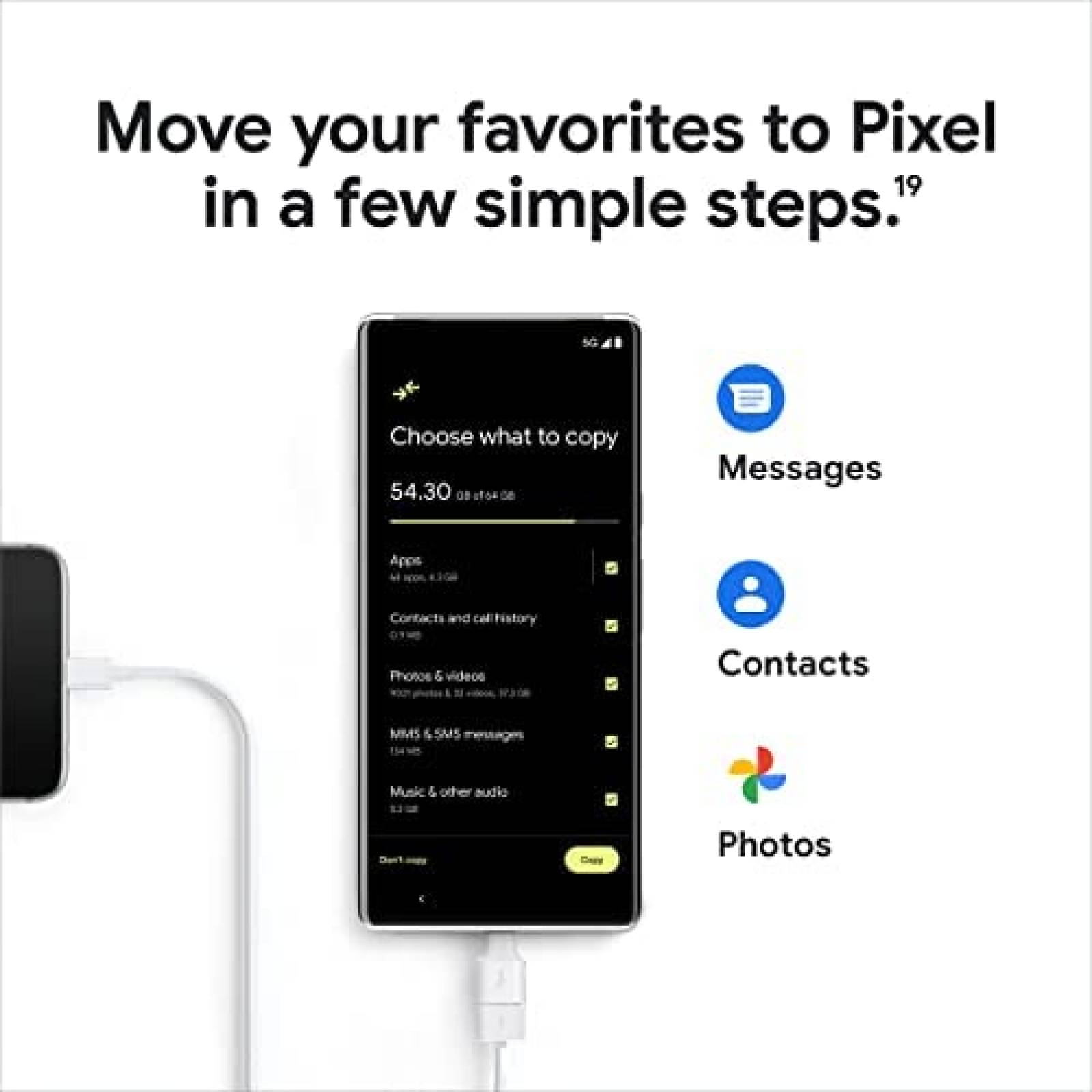 Telefono Google Pixel 6 Pro 5G Desbloqueado 128GB -Amarillo