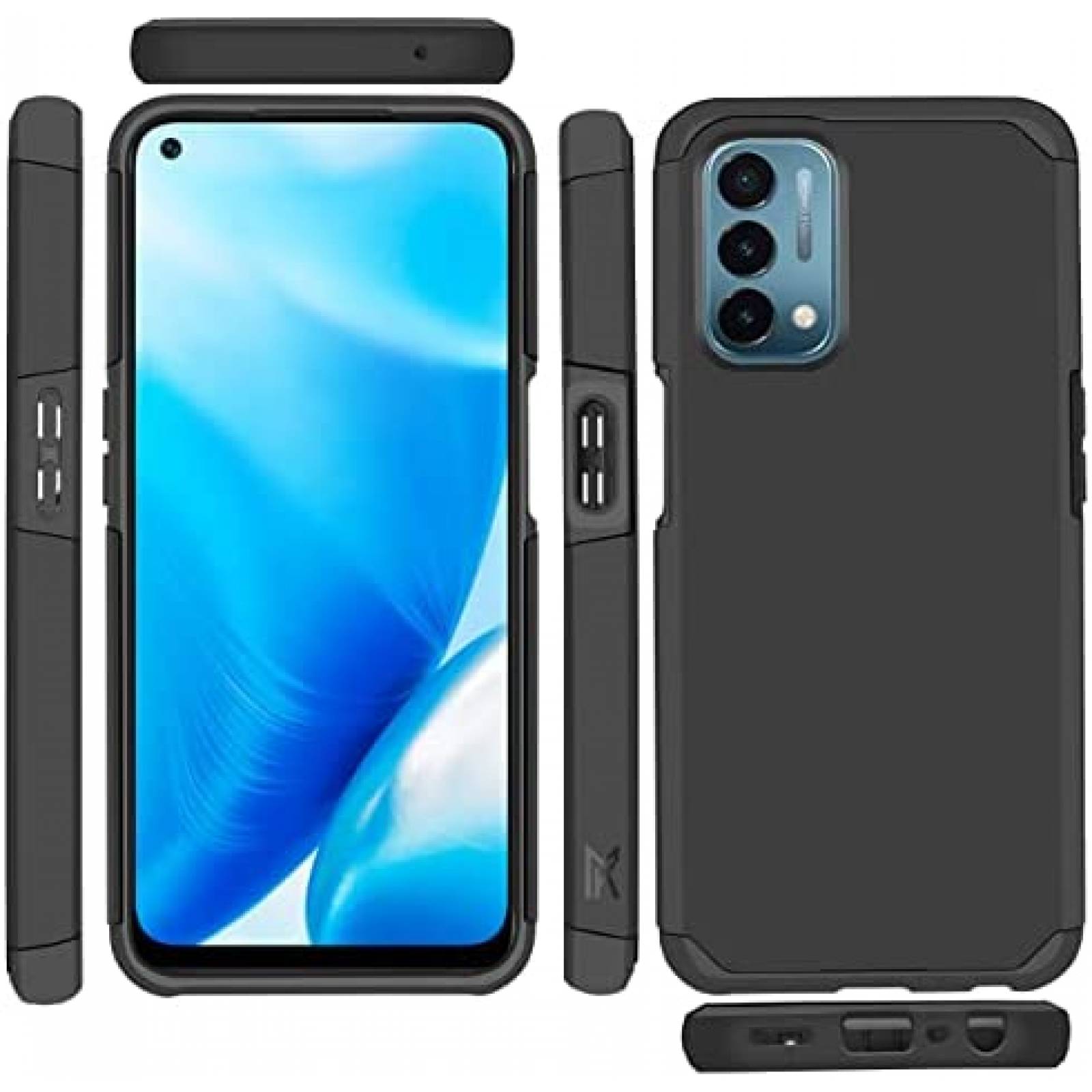 Funda HRWireless MetKase Oneplus Nord N200 5G -Negro