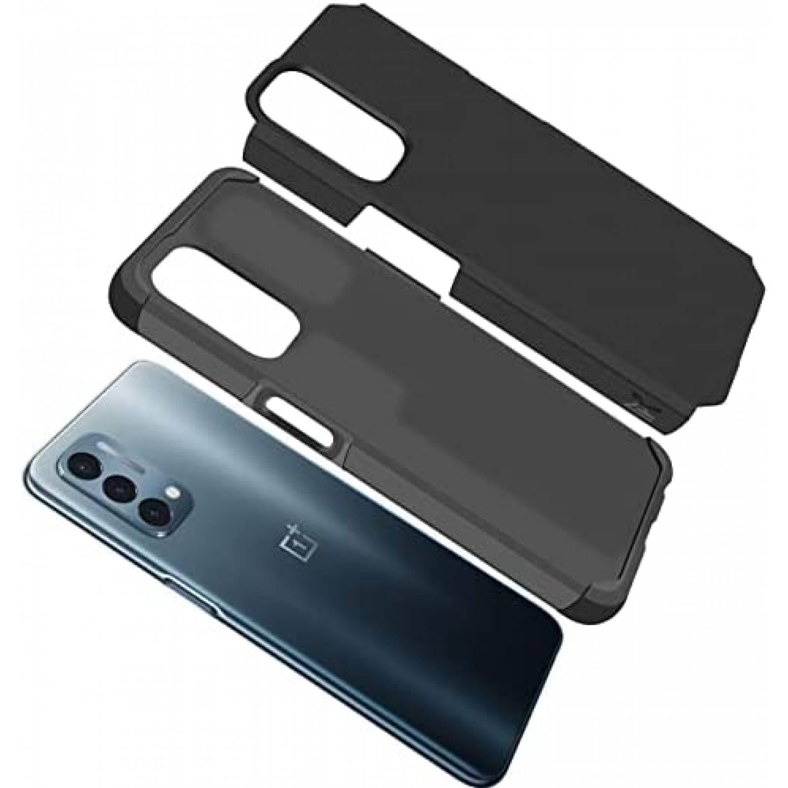 Funda HRWireless MetKase Oneplus Nord N200 5G -Negro