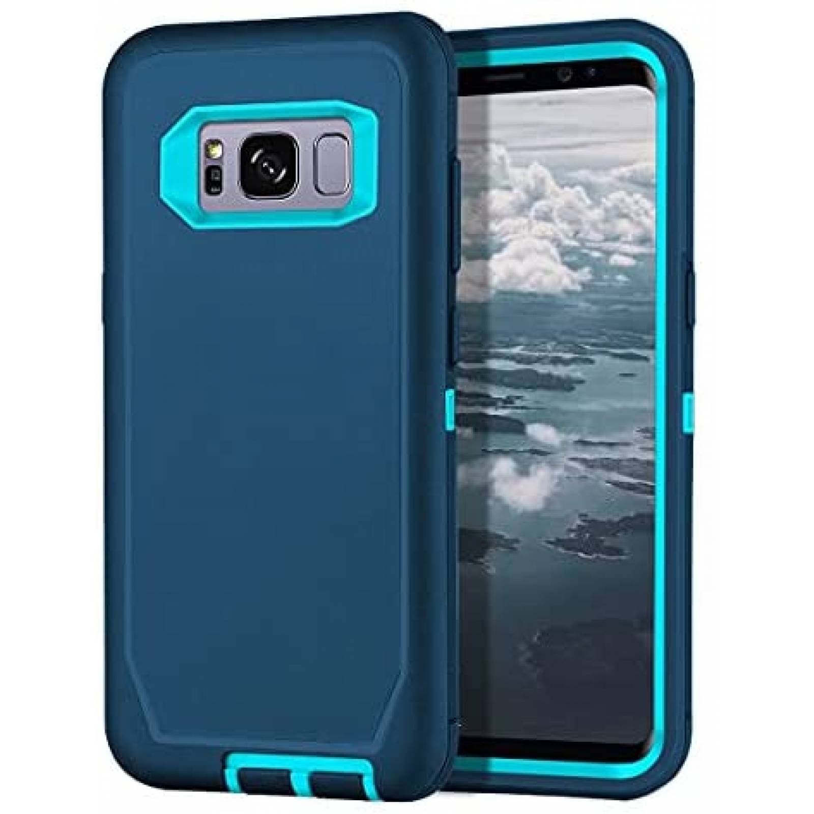 Funda Rigida I-HONVA para Samsung Galaxy S8 Plus -Azul