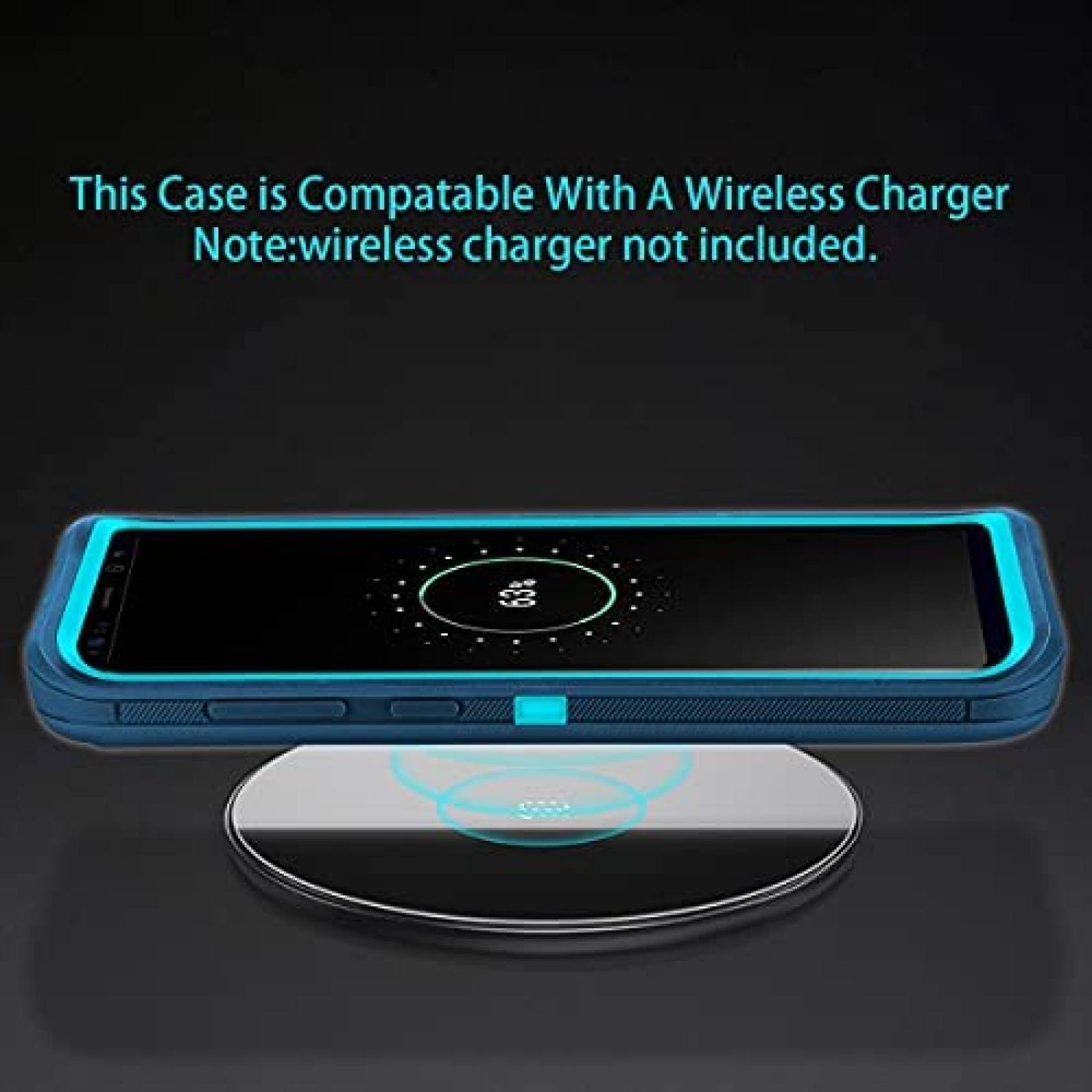 Funda Rigida I-HONVA para Samsung Galaxy S8 Plus -Azul