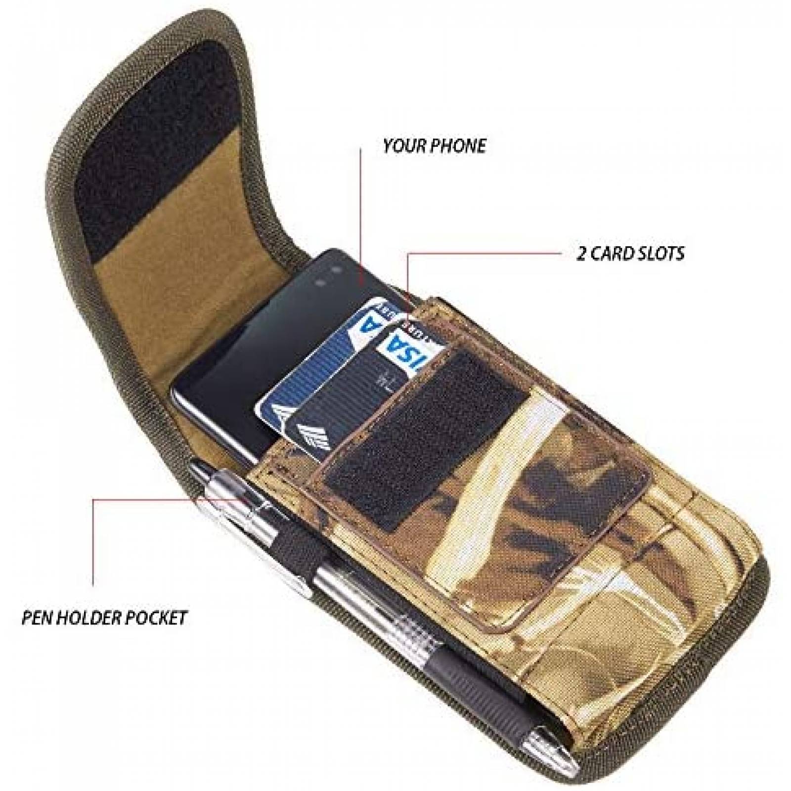 Funda para celular LUXMO para cinturon para OnePlus Nord N10