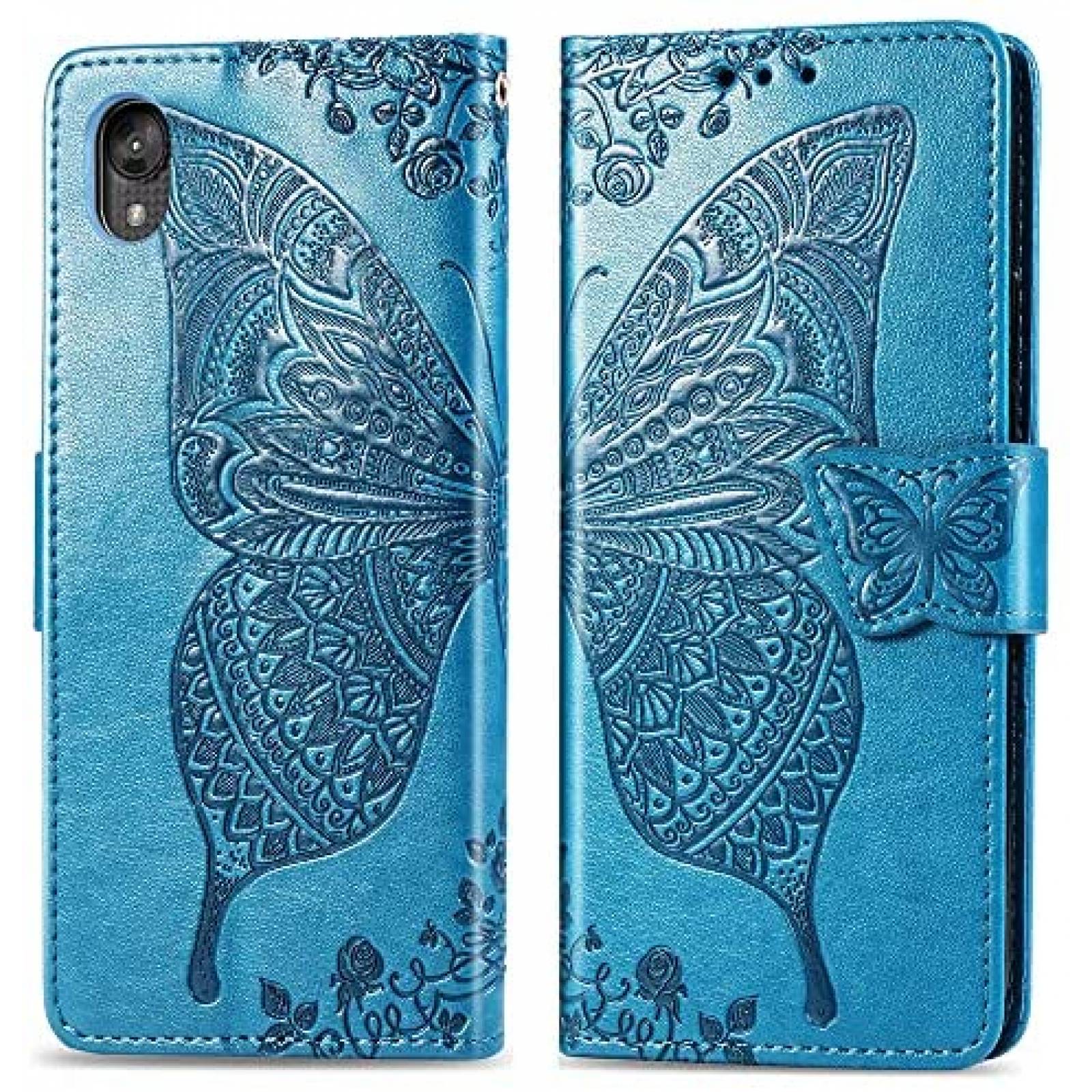 Funda NKECXKJ Tipo Cartera Compatible Con Moto E6 5.44''