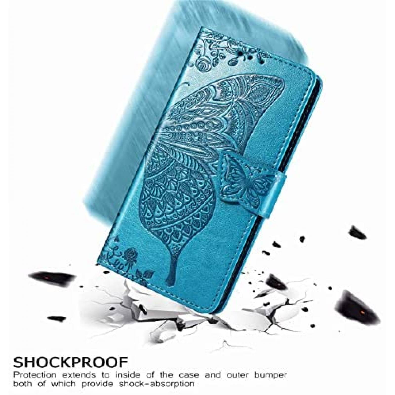 Funda NKECXKJ Tipo Cartera Compatible Con Moto E6 5.44''