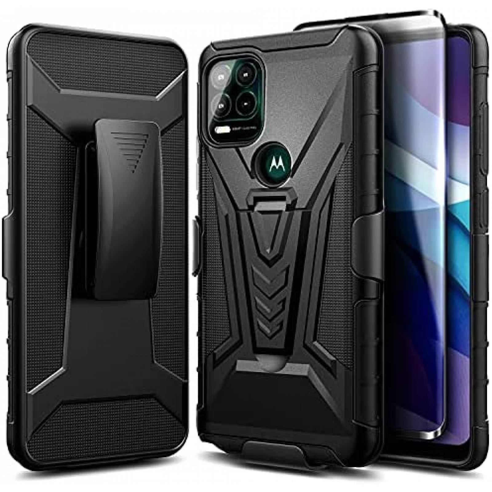 Funda NZND para Moto G Stylus 5G con protector de pantalla