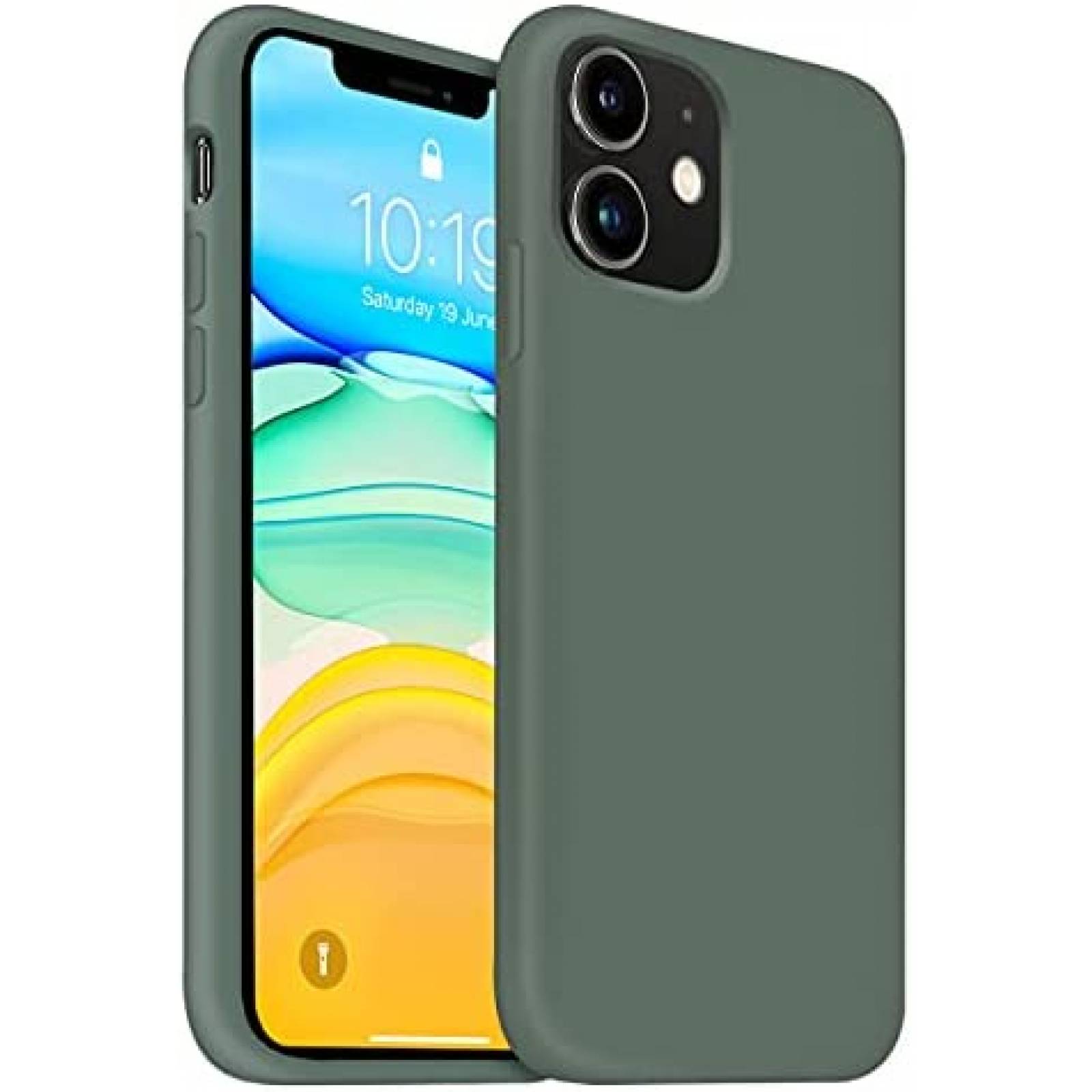 Carcaza smartphone OuXul iPhobe 11 6.1" compatible -Verde