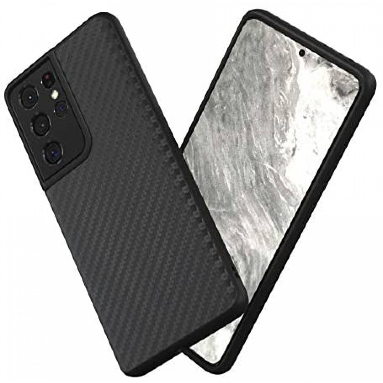 Funda RhinoShield para Galaxy S21 Ultra protector -Negro