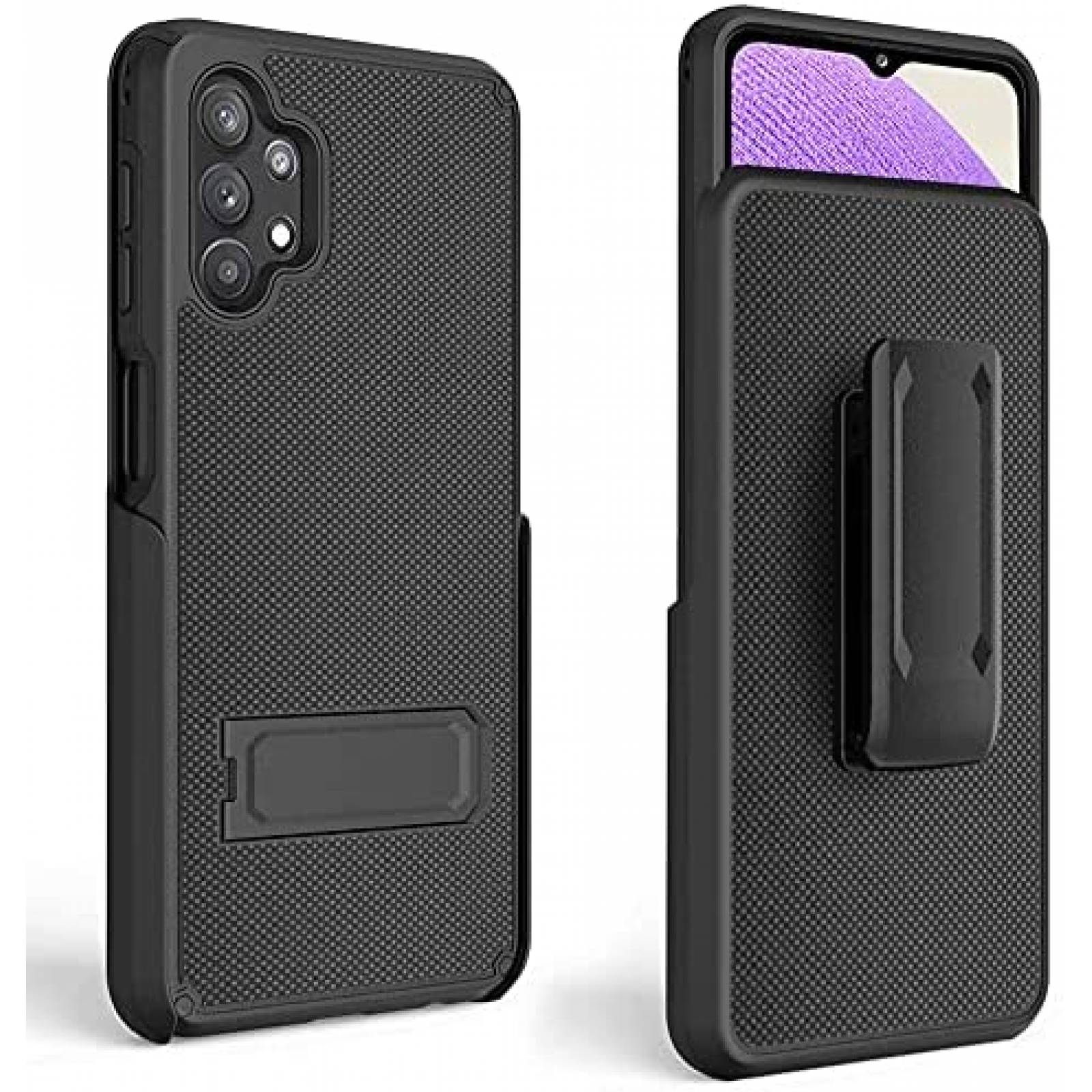 Carcaza smartphone Rome Tech Galaxy A32 Tarjetero Caucho