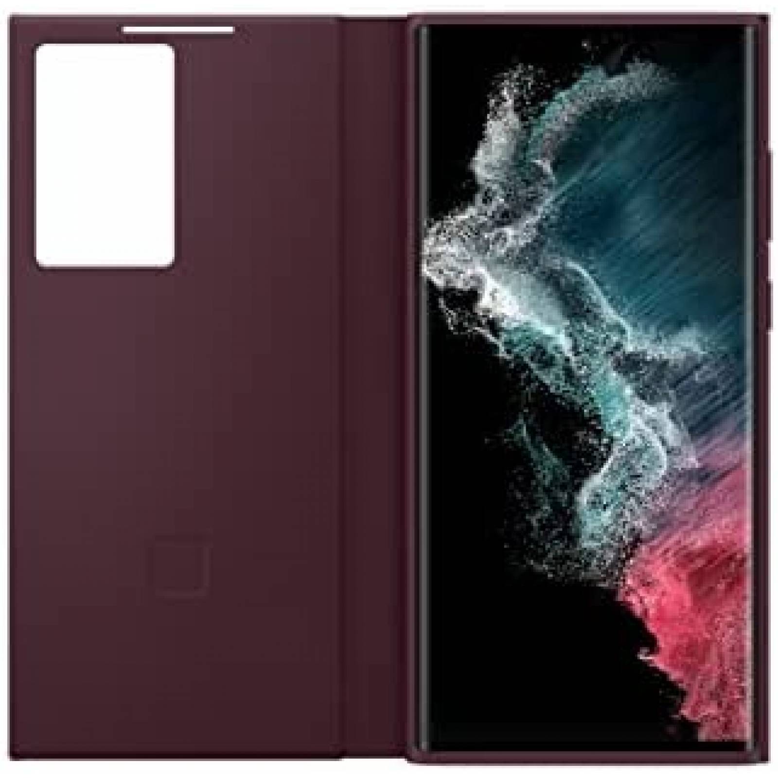 Funda Samsung Control de Toque Para Galaxy S22 Ultra -Vino