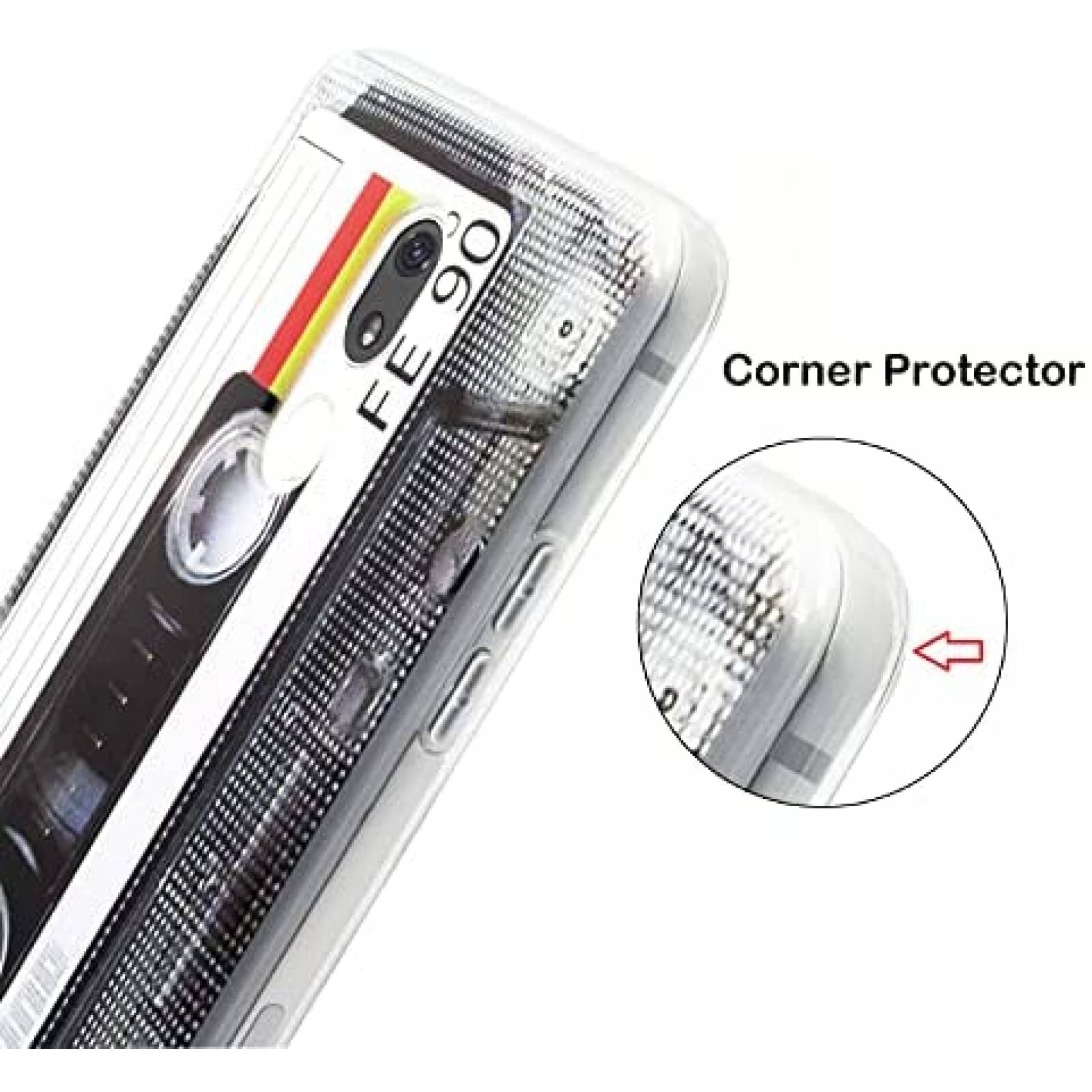 Funda TNCYOLL Cassette Compatible Con LG Stylo 5 -Negro