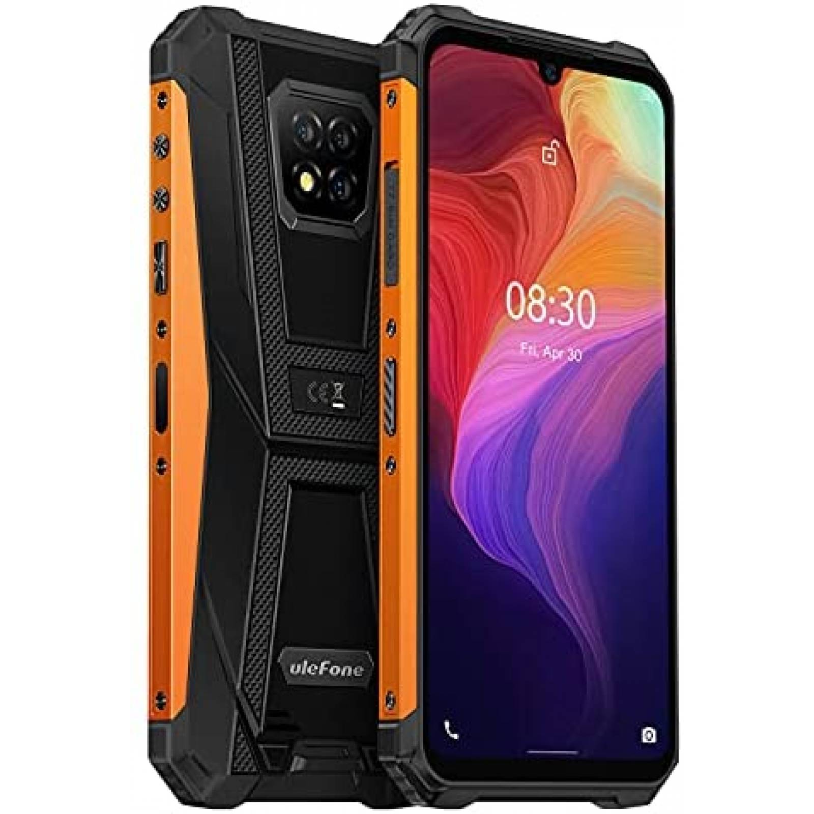 Celular Ulefone Armor 8 Pro 6.1'' 8GB+128GB 16MP -Negro