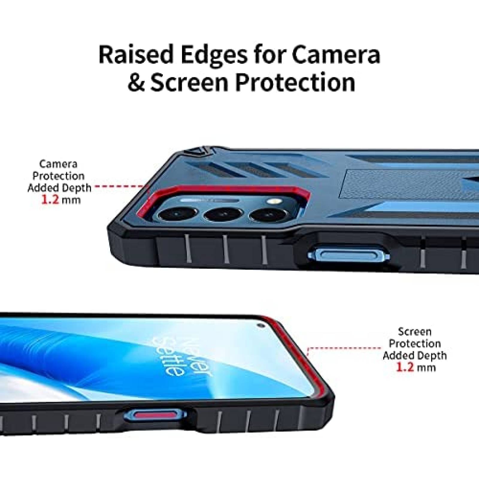 Funda Rigida XUNDD para OnePlus Nord N200 5G -Azul
