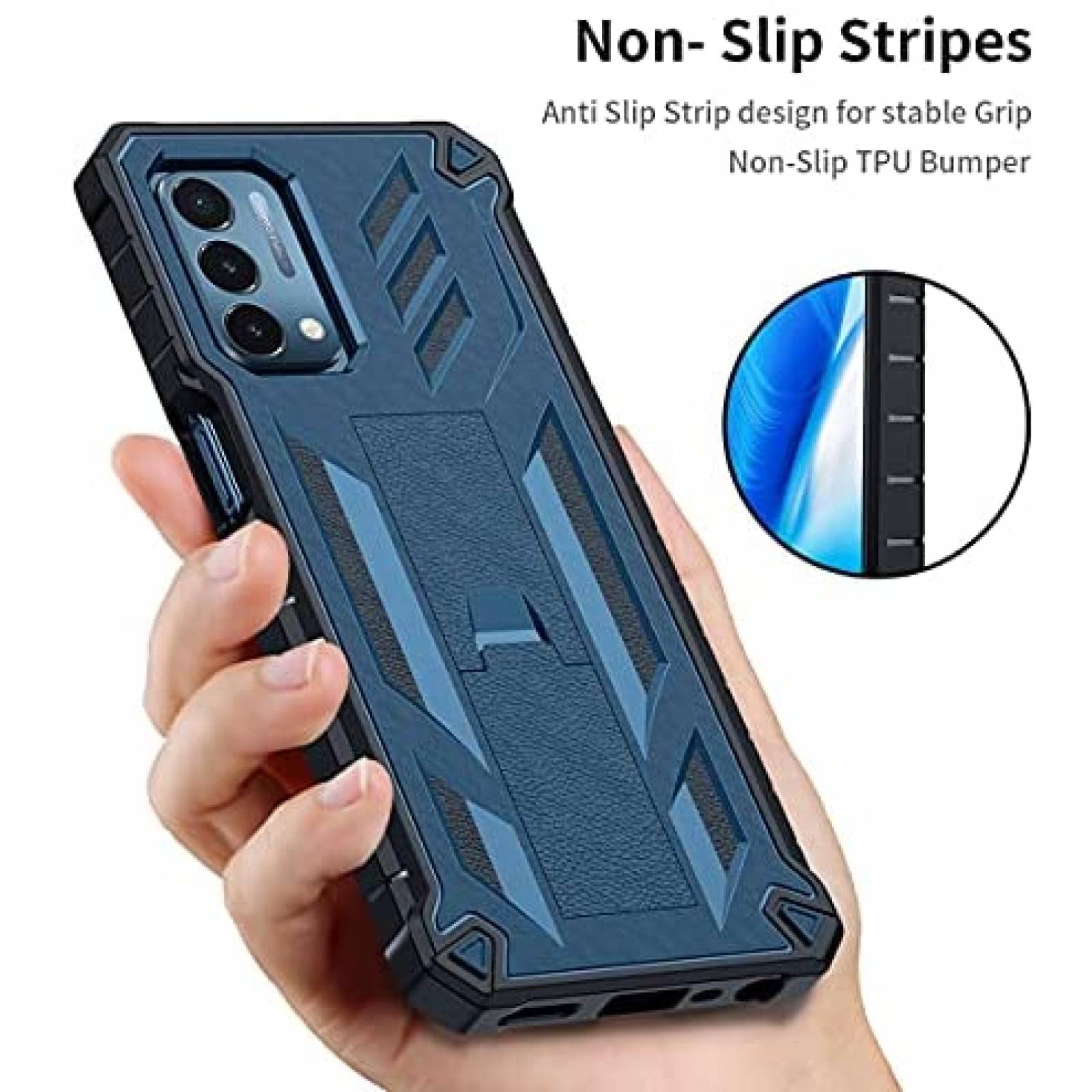 Funda Rigida XUNDD para OnePlus Nord N200 5G -Azul