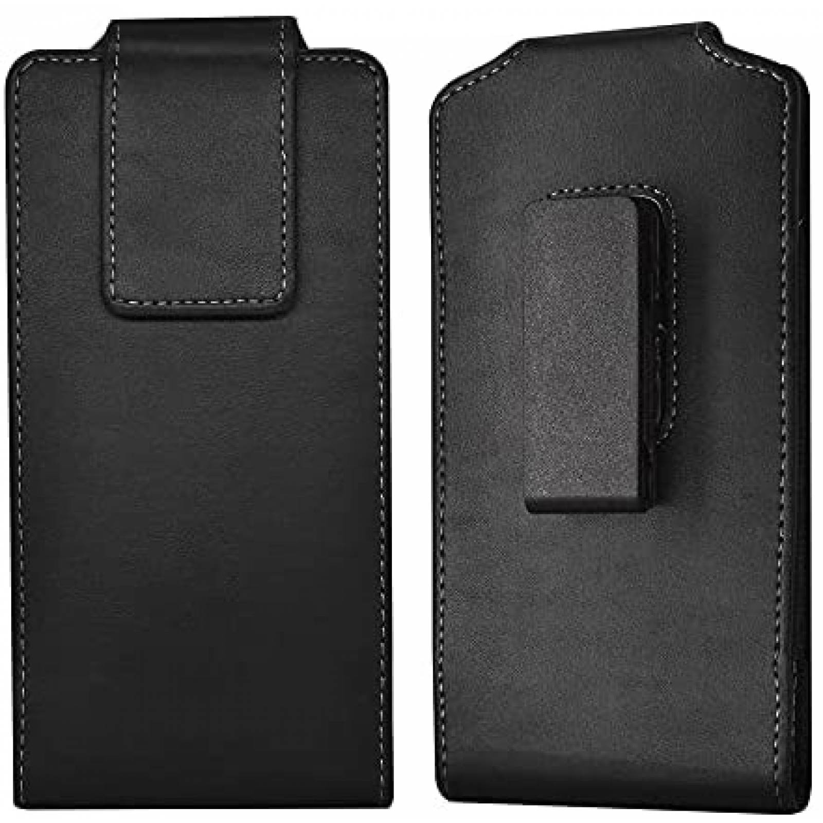 Funda para celular YHENCY con clip para cinturon -Negro