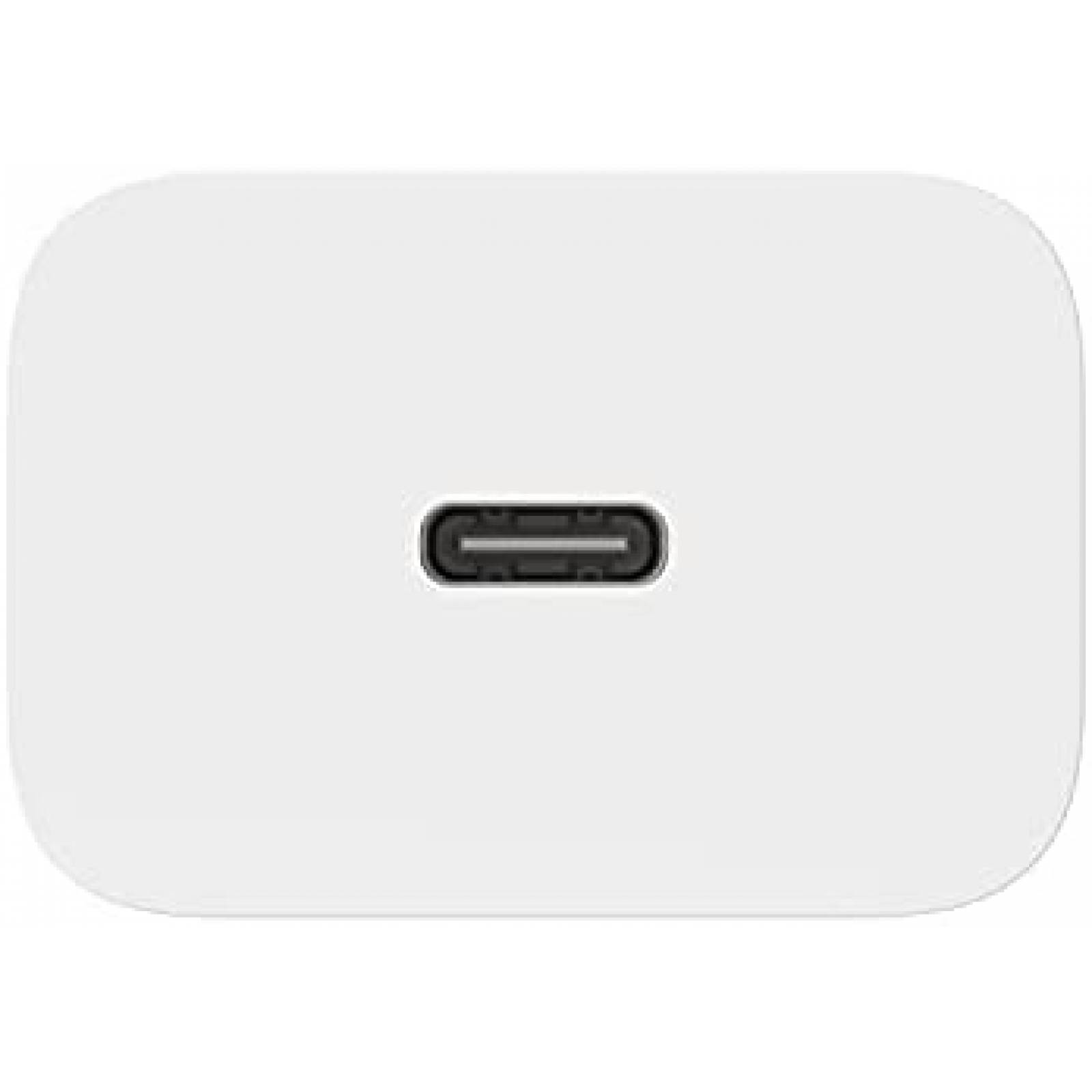 Cargador Belkin USB-C de 20W de carga rapida PD -Blanco