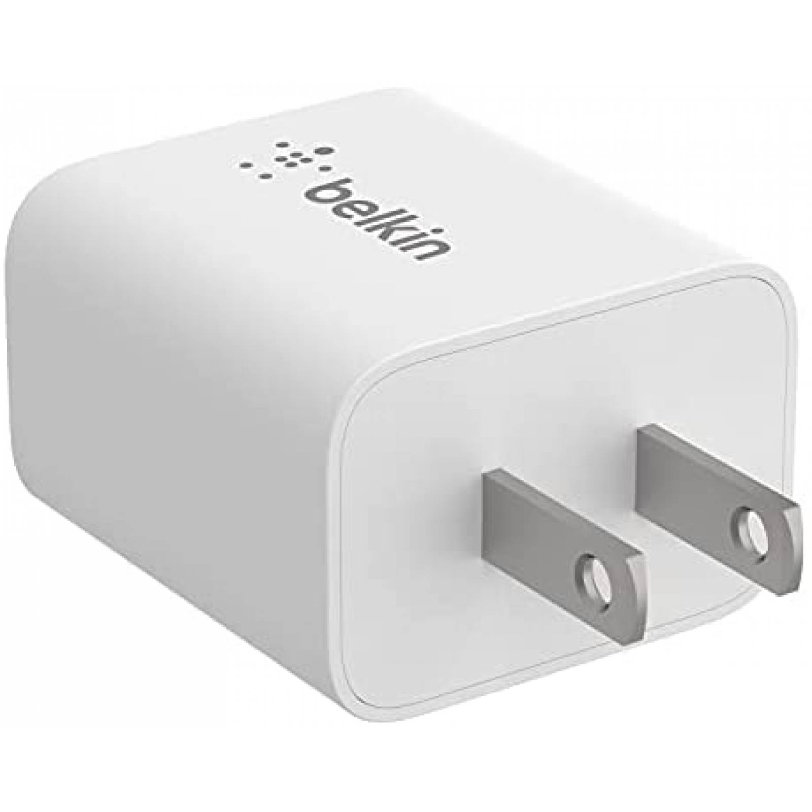Cargador Belkin USB-C de 20W de carga rapida PD -Blanco
