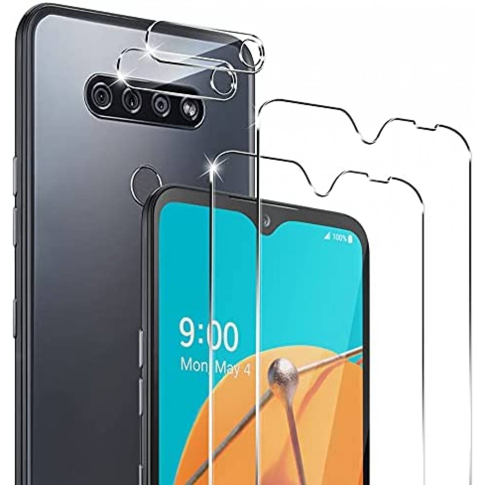 Protectores de Pantalla Cizerin 2pzas para Celular LG K51