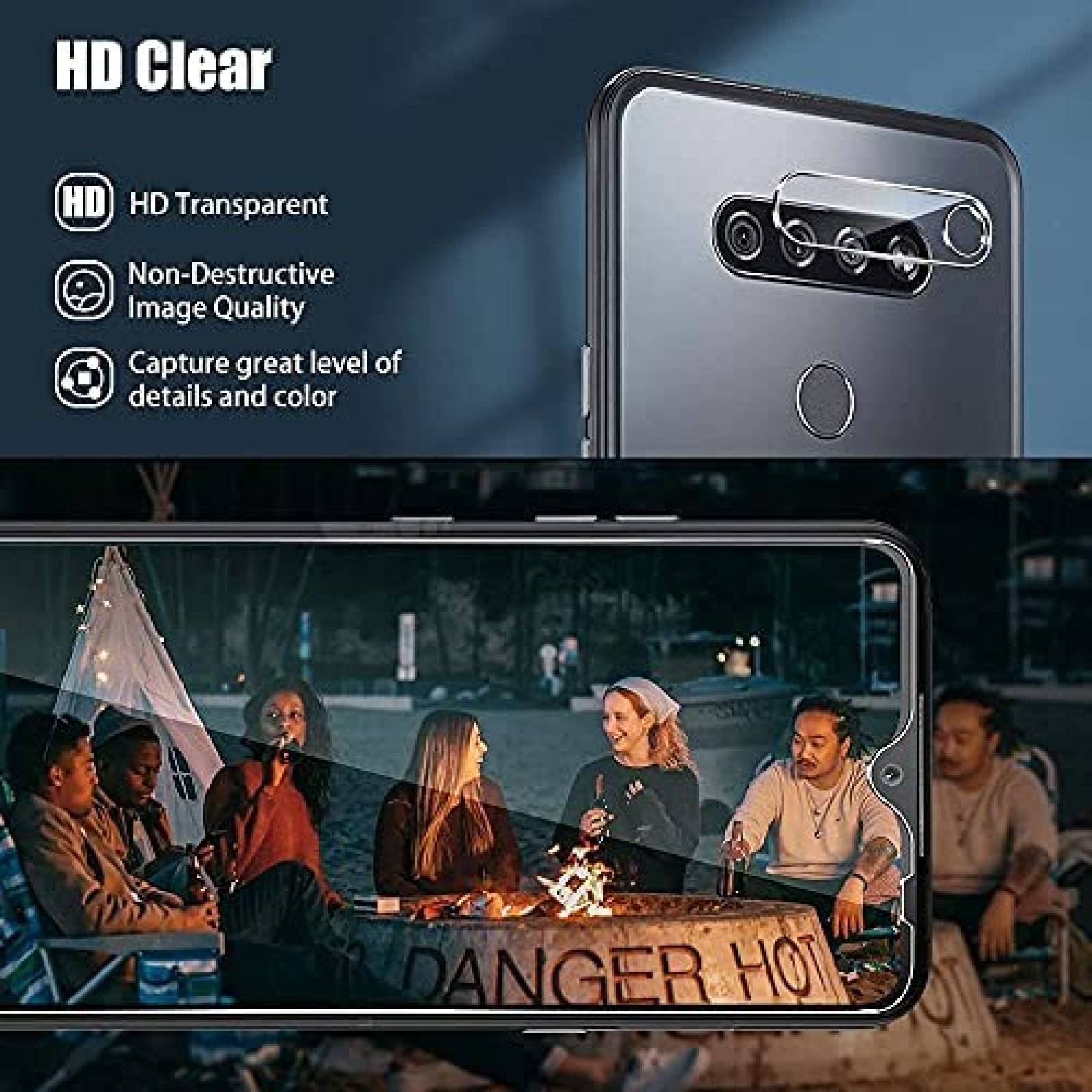 Protectores de Pantalla Cizerin 2pzas para Celular LG K51