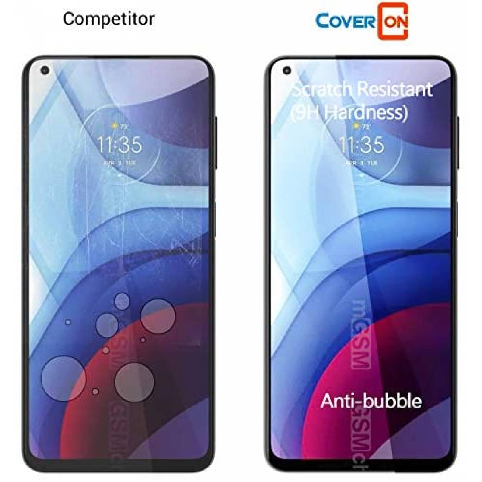 Protector Pantalla CoverON Moto G Power Vidrio Templado